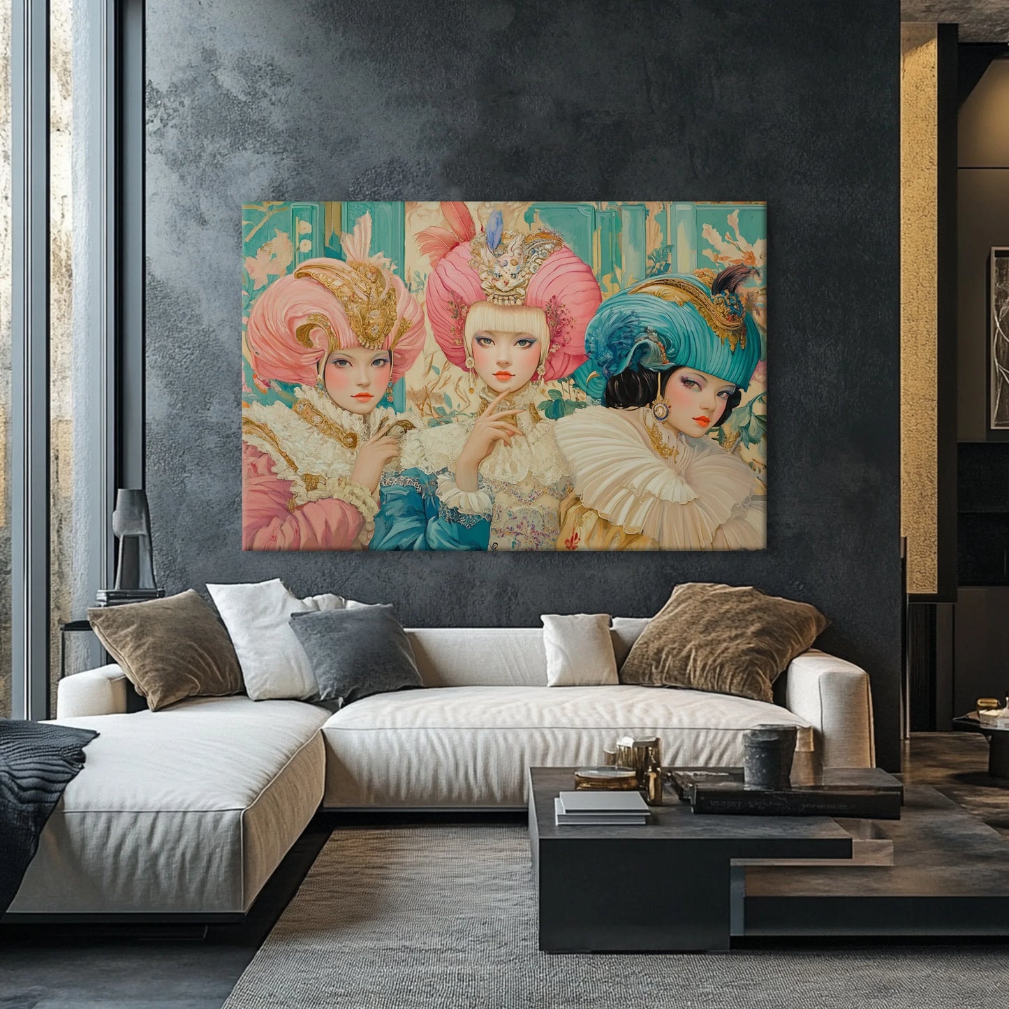 3 Sisters Canvas Print Printumo
