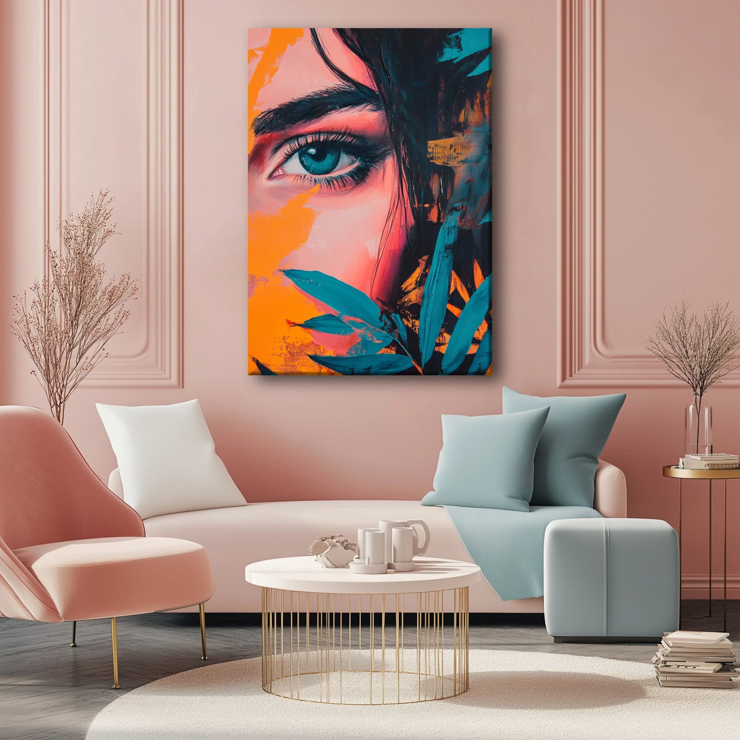 Daughter of the Jungle Canvas Print Robussi