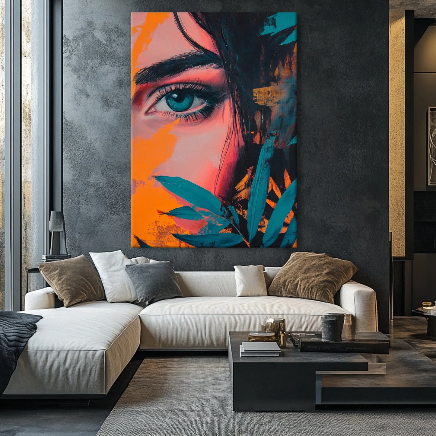 Daughter of the Jungle Canvas Print Robussi