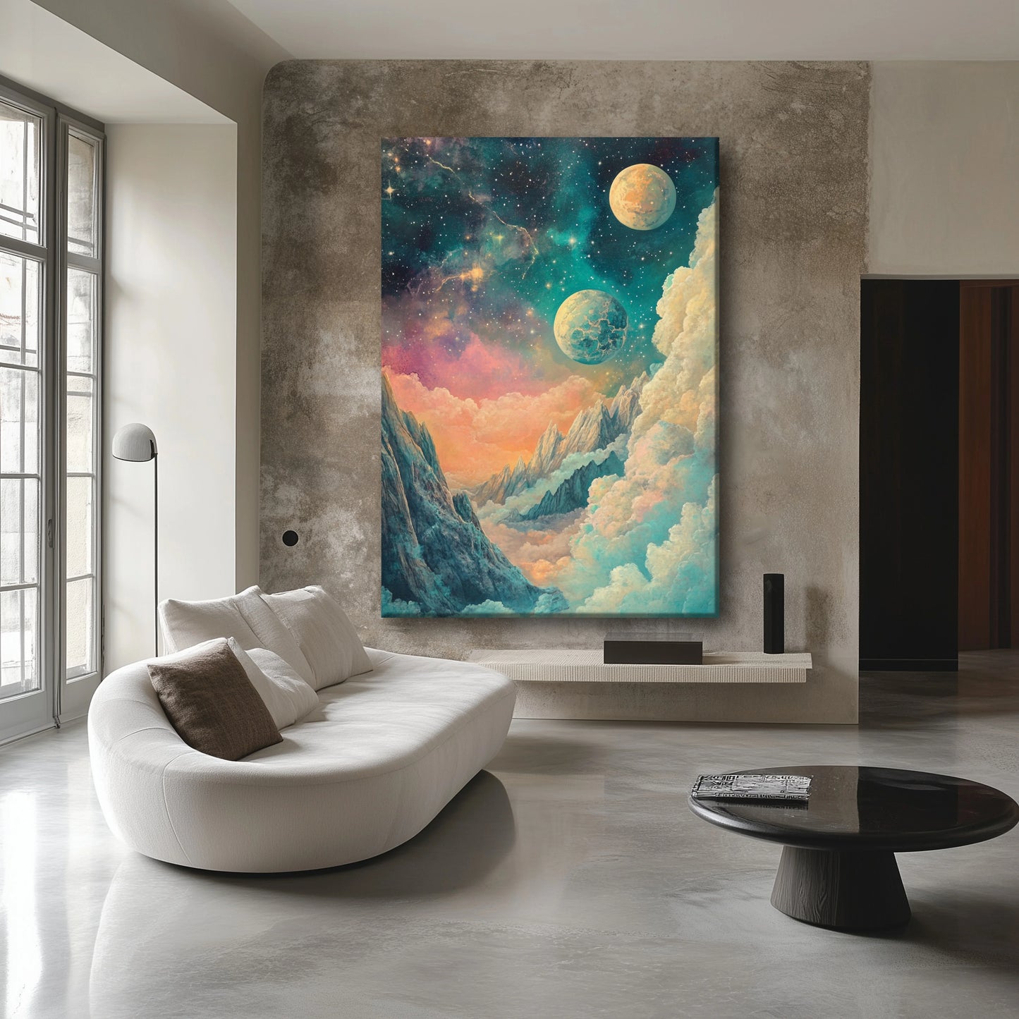 Above the Clouds Canvas Print Robussi