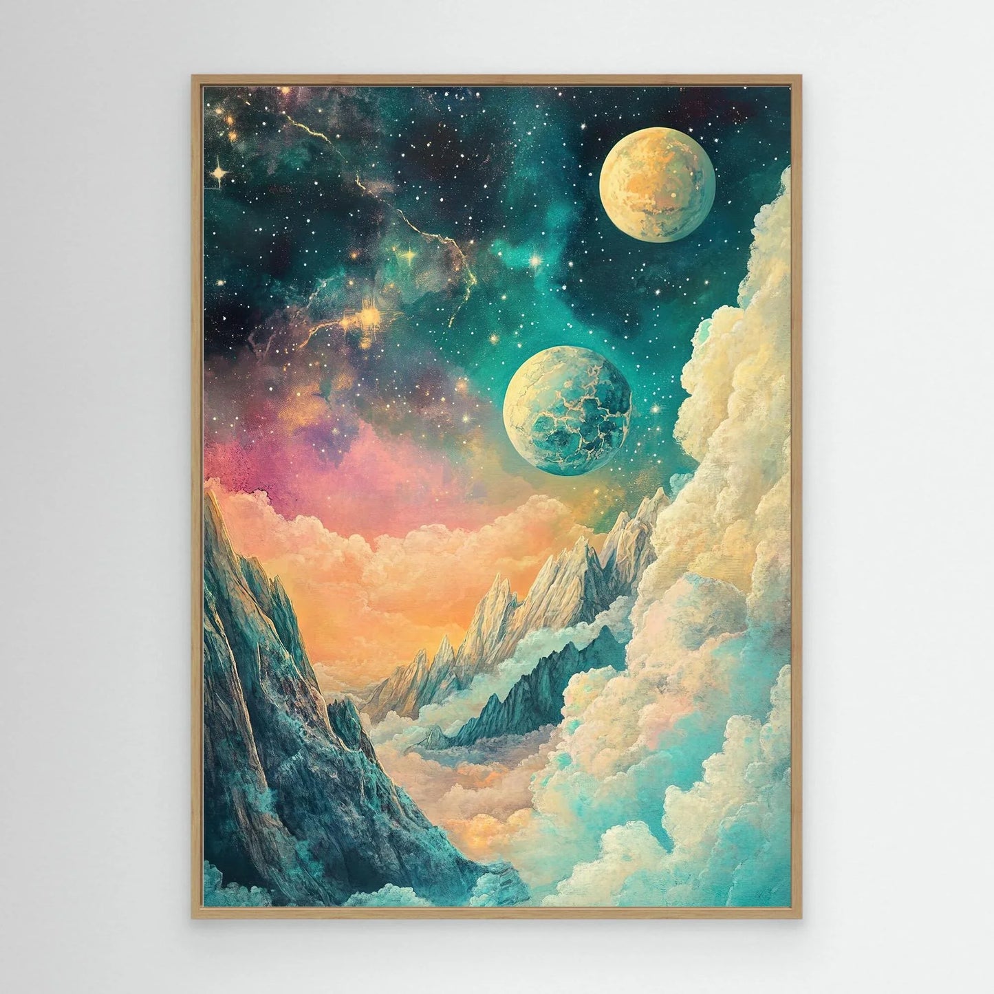 Above the Clouds Canvas Print Robussi