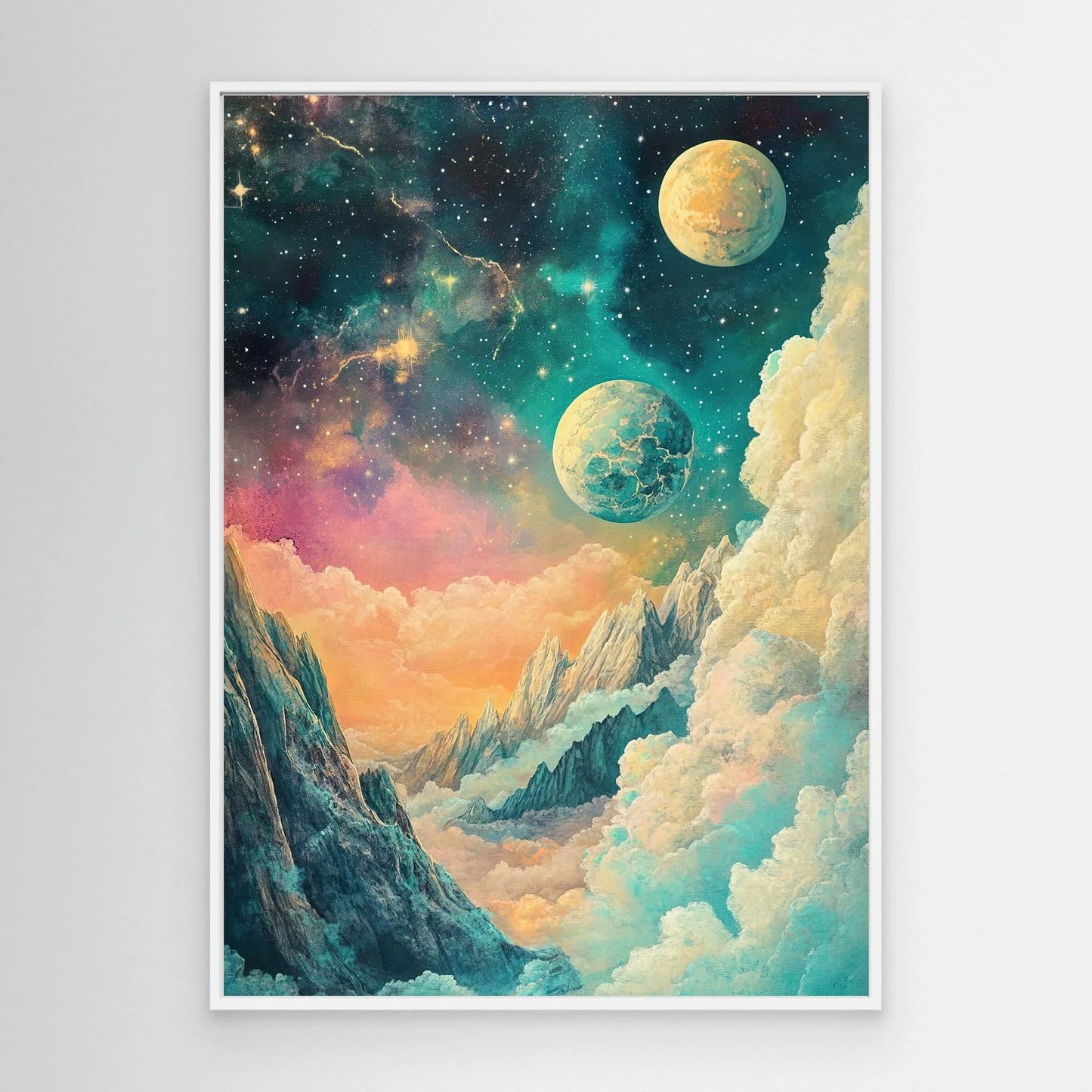 Above the Clouds Canvas Print Robussi