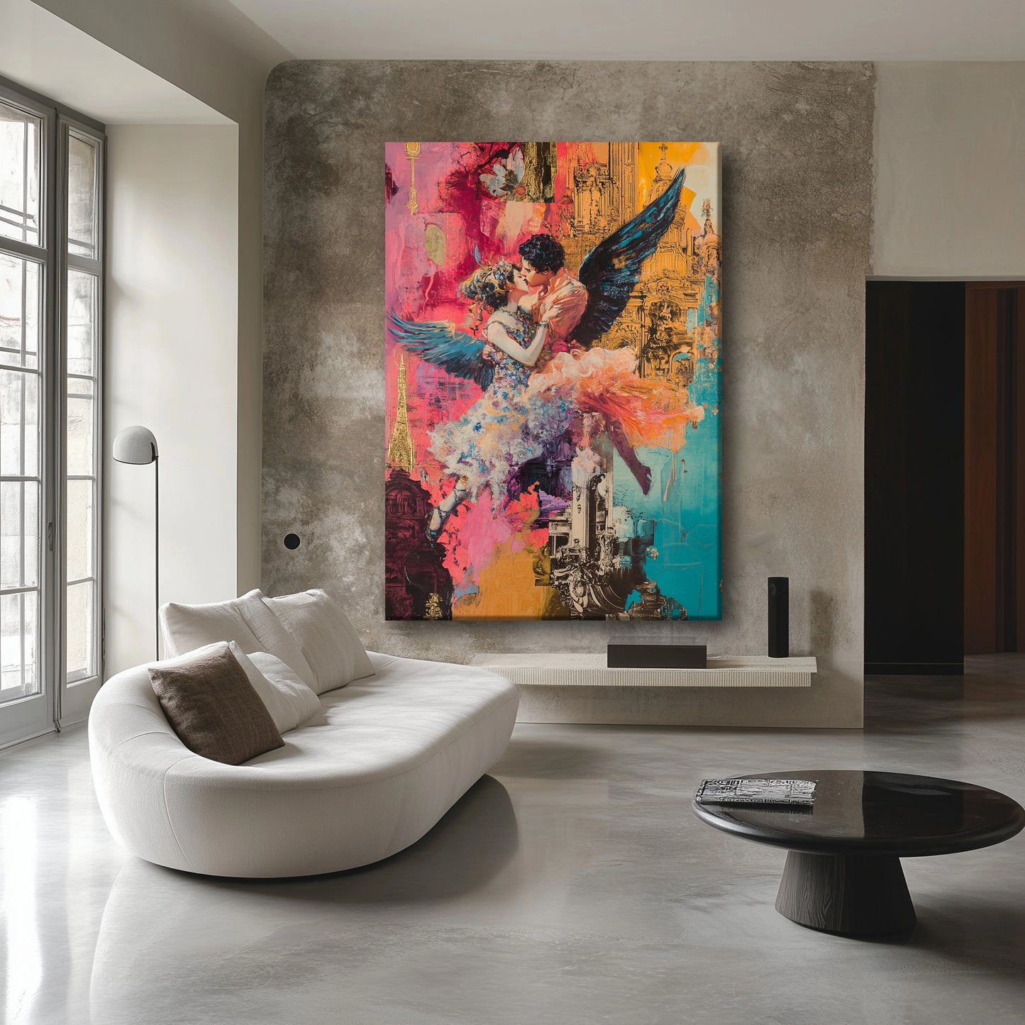 Angel's Kiss Canvas Print Printumo