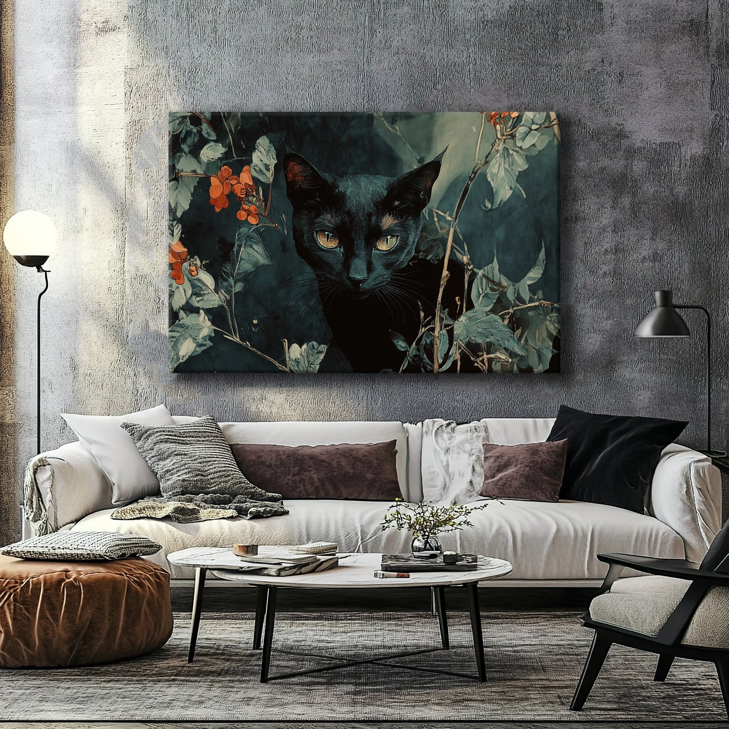 Bagira Canvas Print Robussi