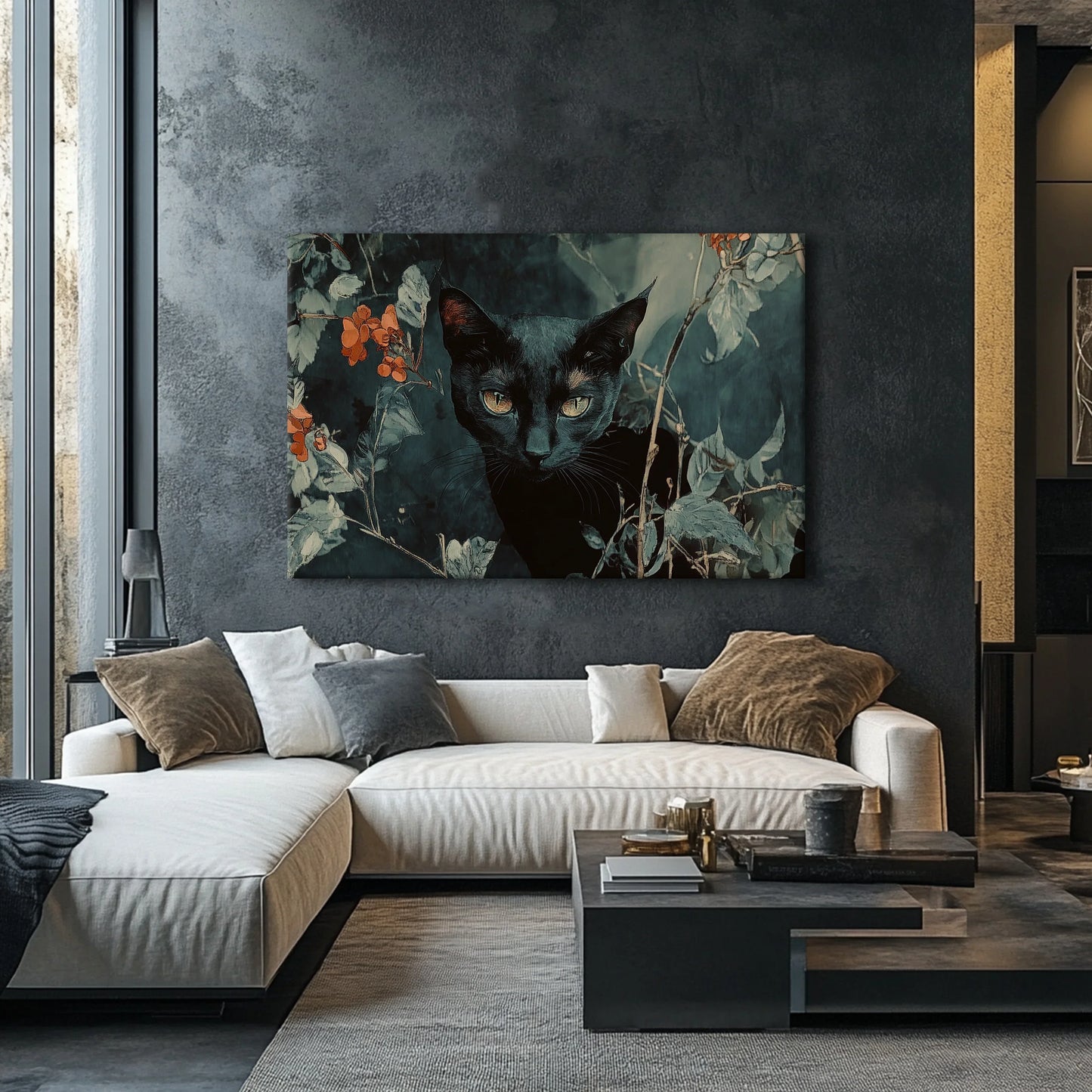 Bagira Canvas Print Robussi