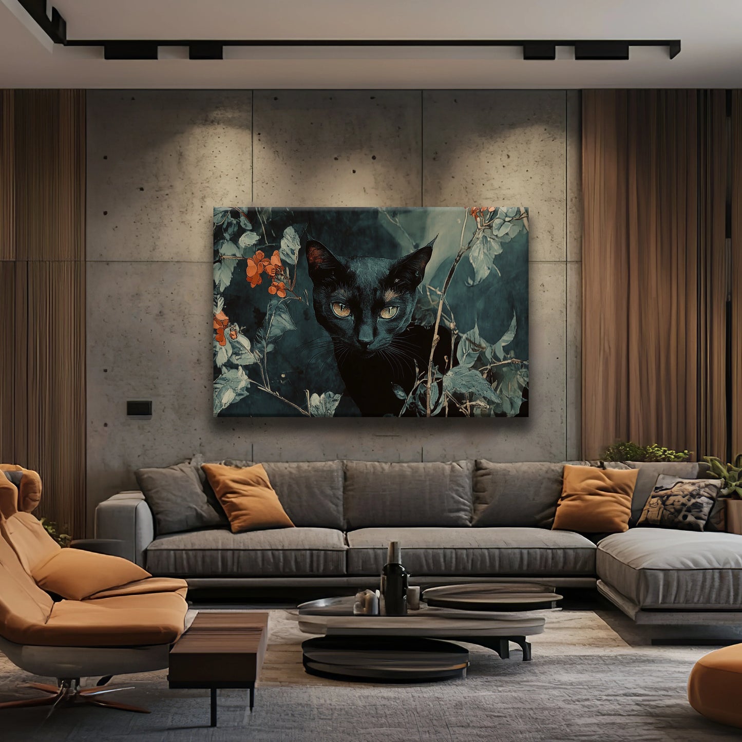 Bagira Canvas Print Robussi