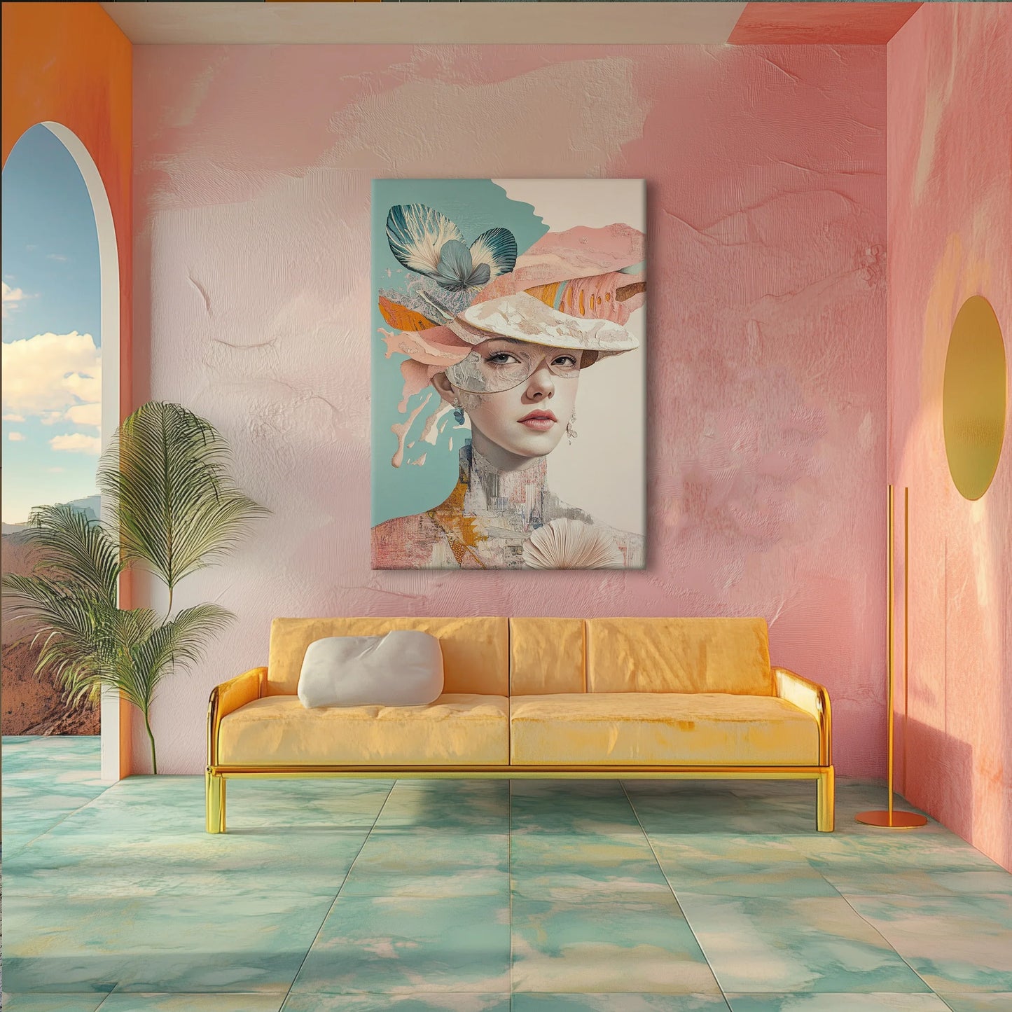 Beautiful Elegance Canvas Print Robussi