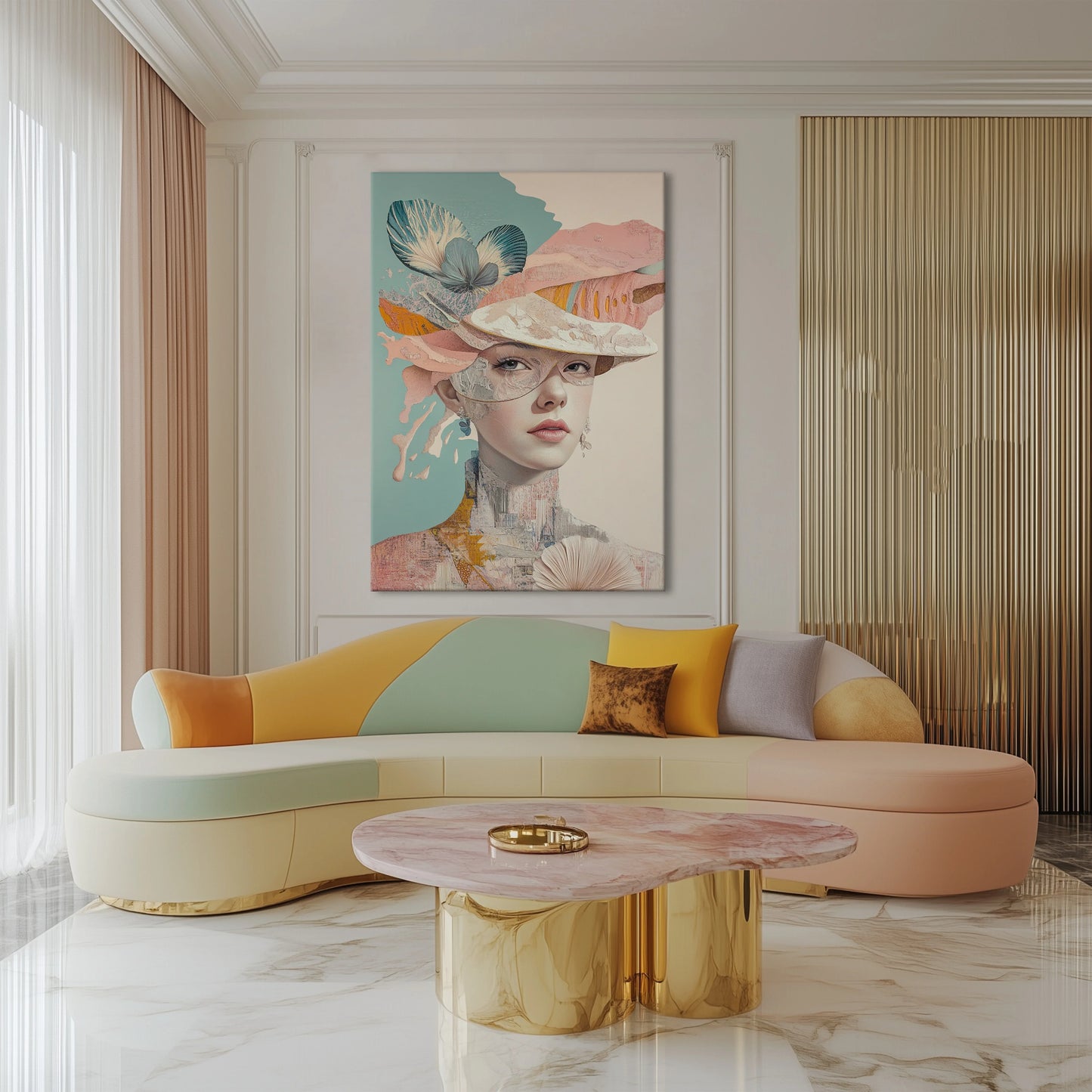 Beautiful Elegance Canvas Print Robussi