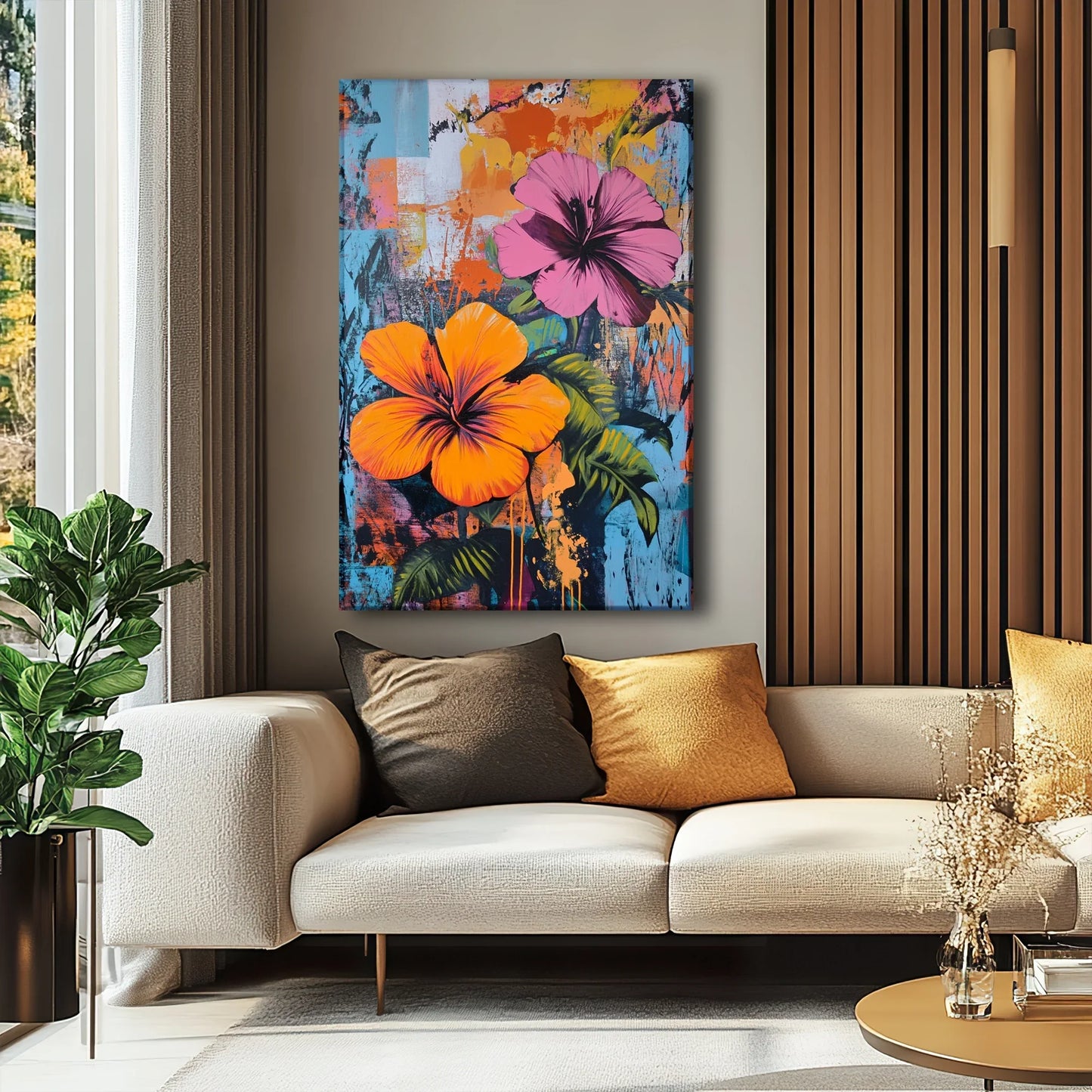 Beautiful Vandalism Canvas Print Robussi
