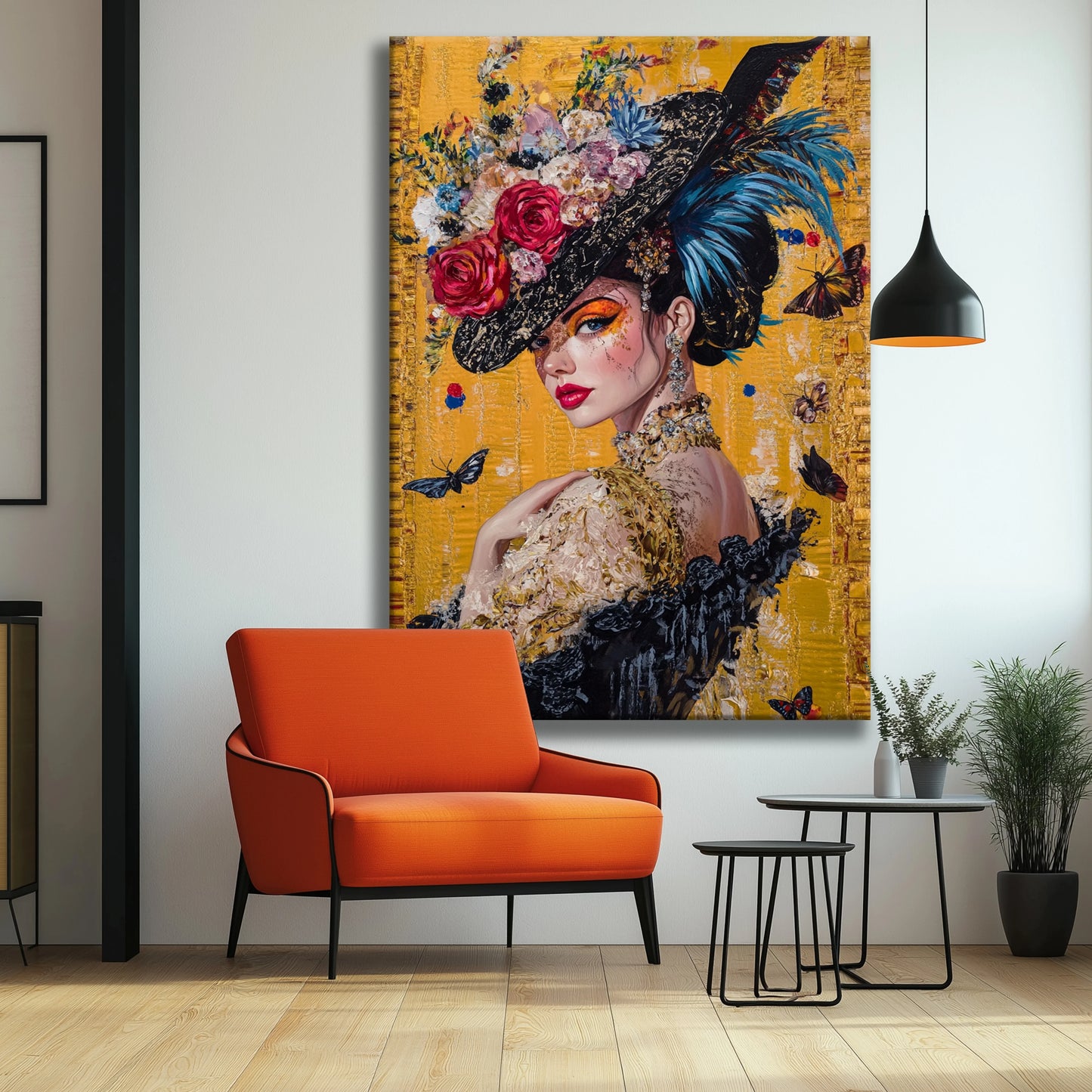 Bella Rose Canvas Print Robussi