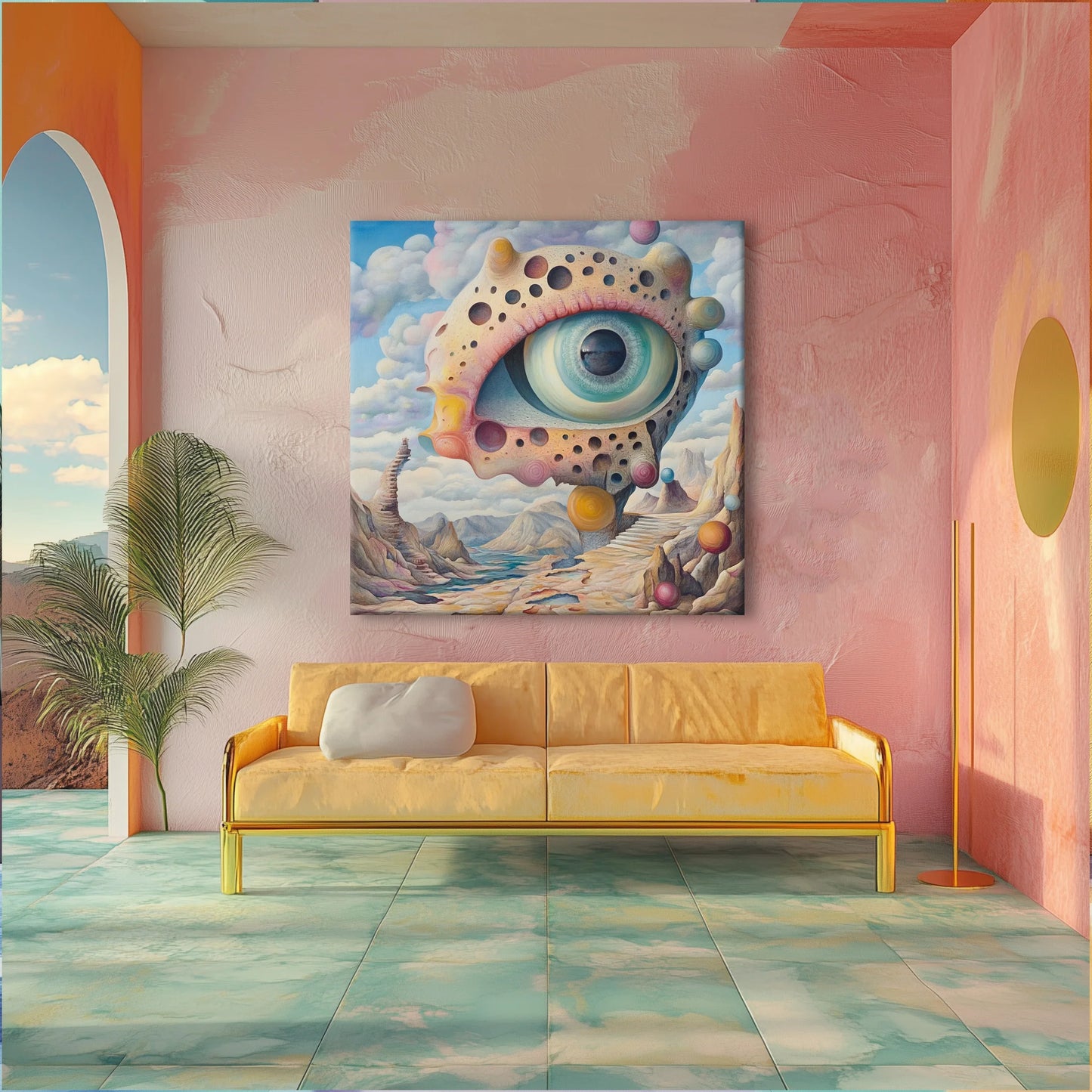 Big Mother Canvas Print Robussi
