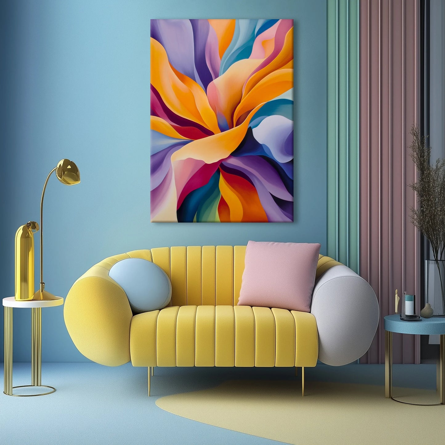 Blooming Canvas Print Robussi