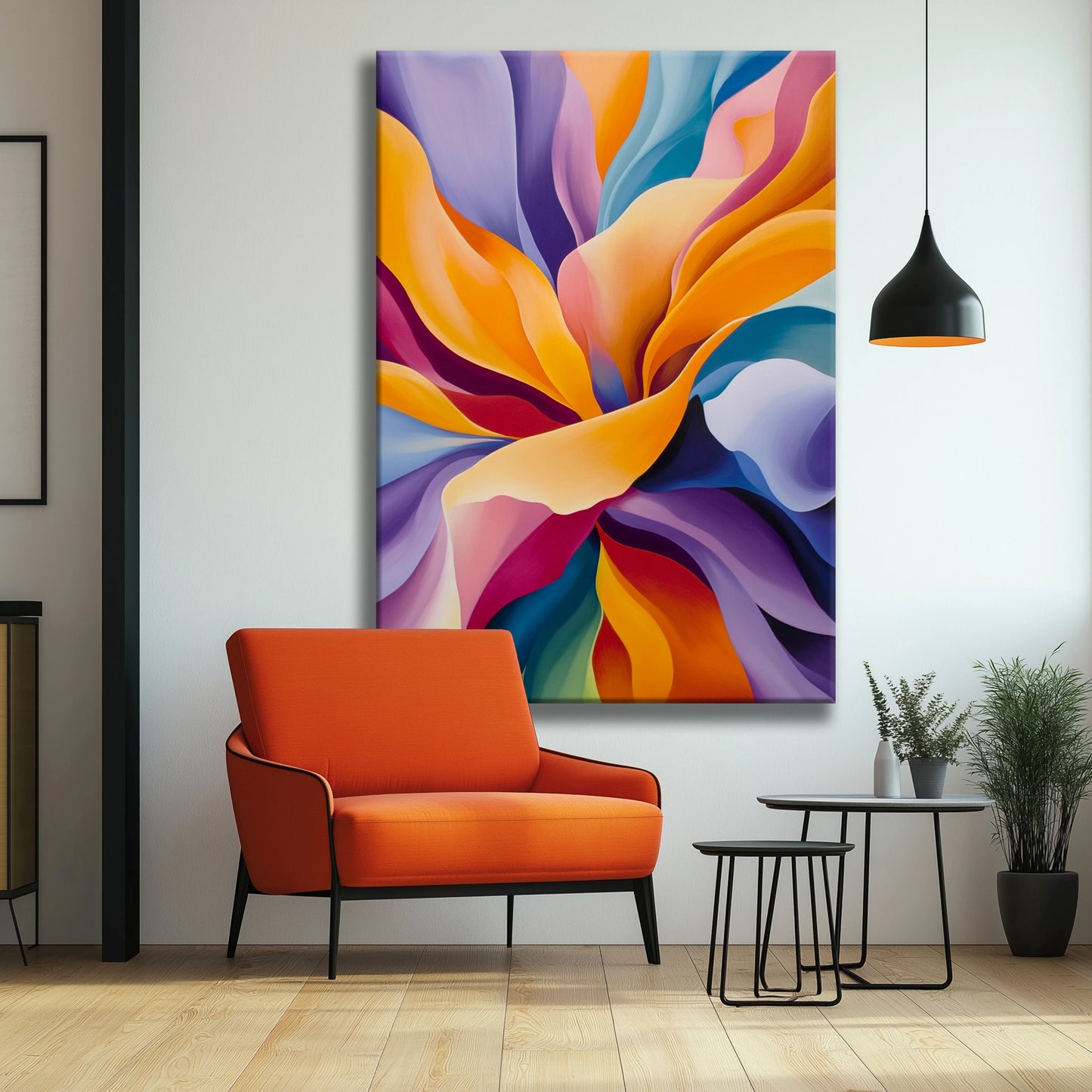 Blooming Canvas Print Robussi