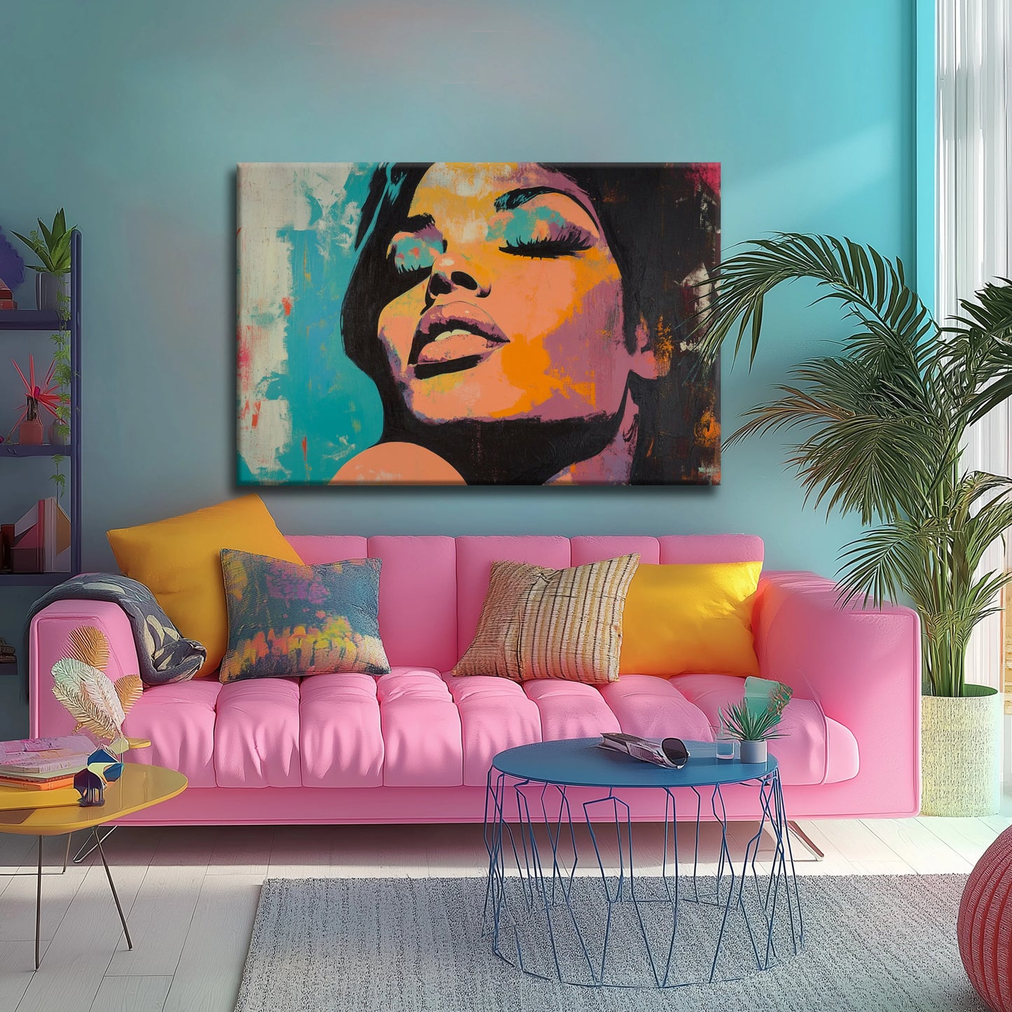 Blues Dreams Canvas Print Robussi