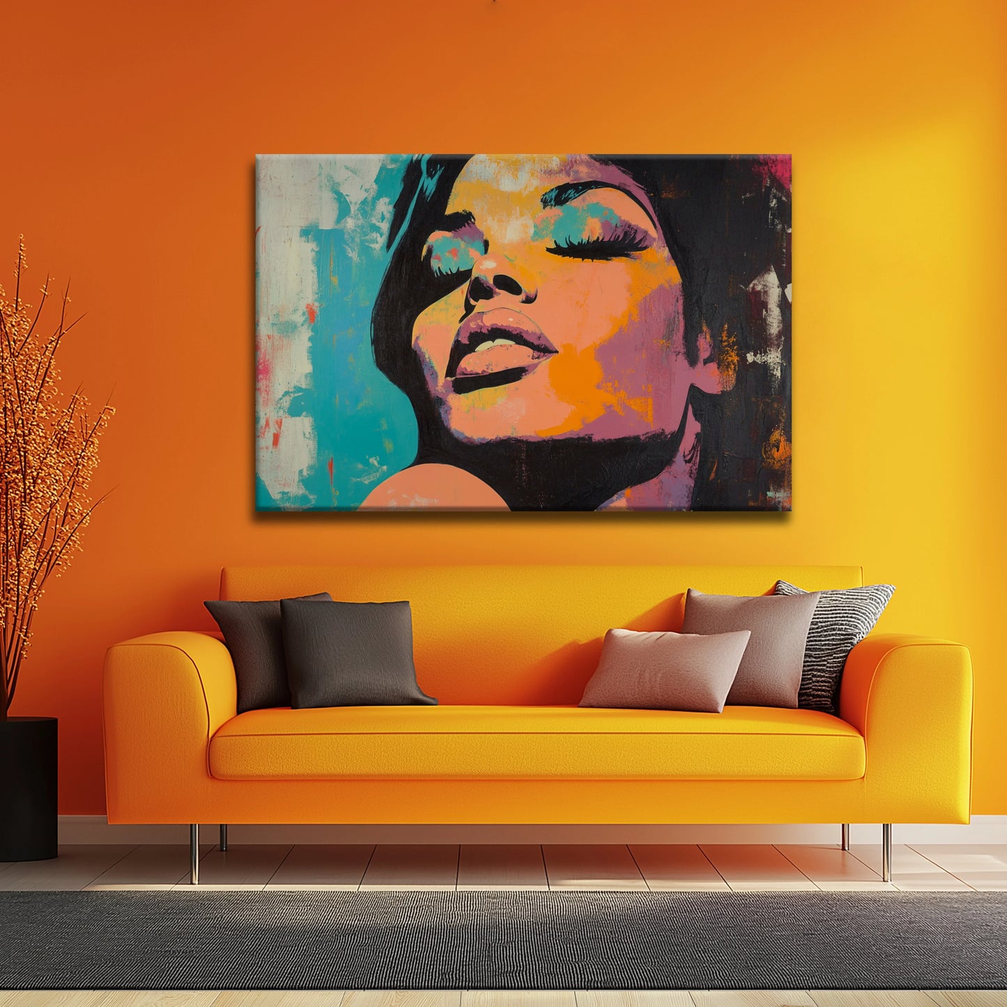 Blues Dreams Canvas Print Robussi