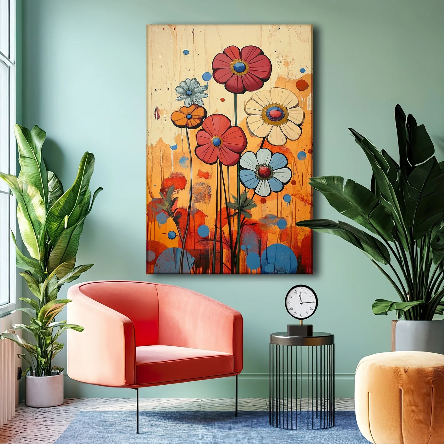Burning Passion Canvas Print Robussi