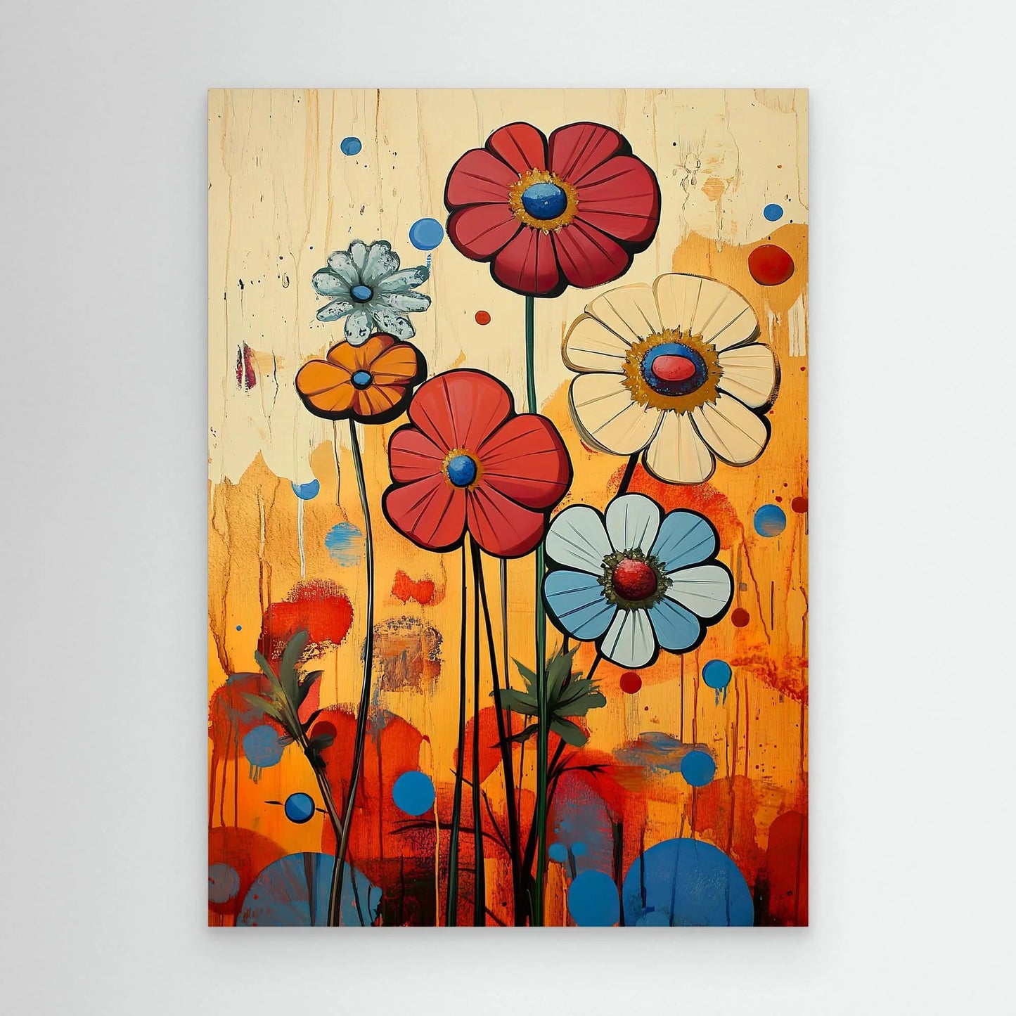 Burning Passion Canvas Print Robussi