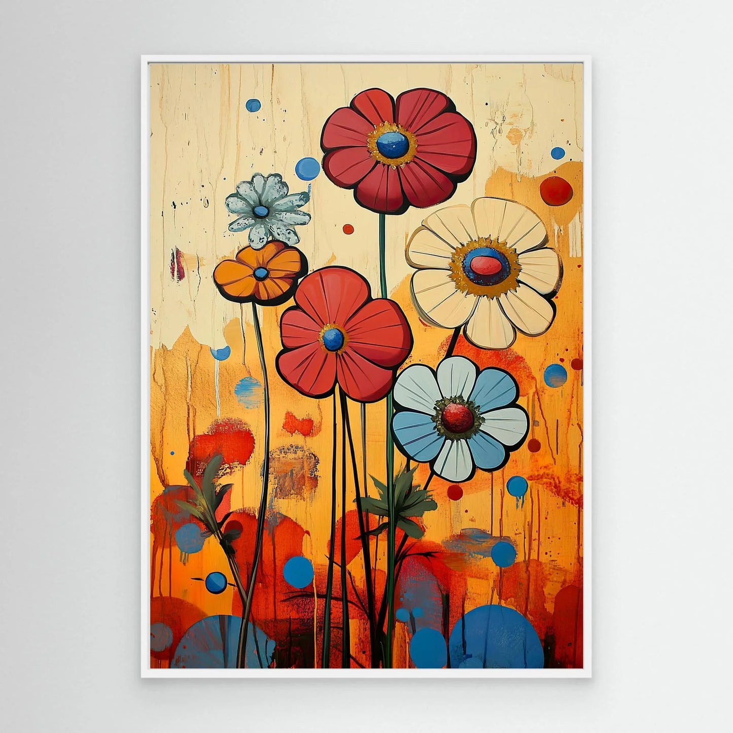 Burning Passion Canvas Print Robussi