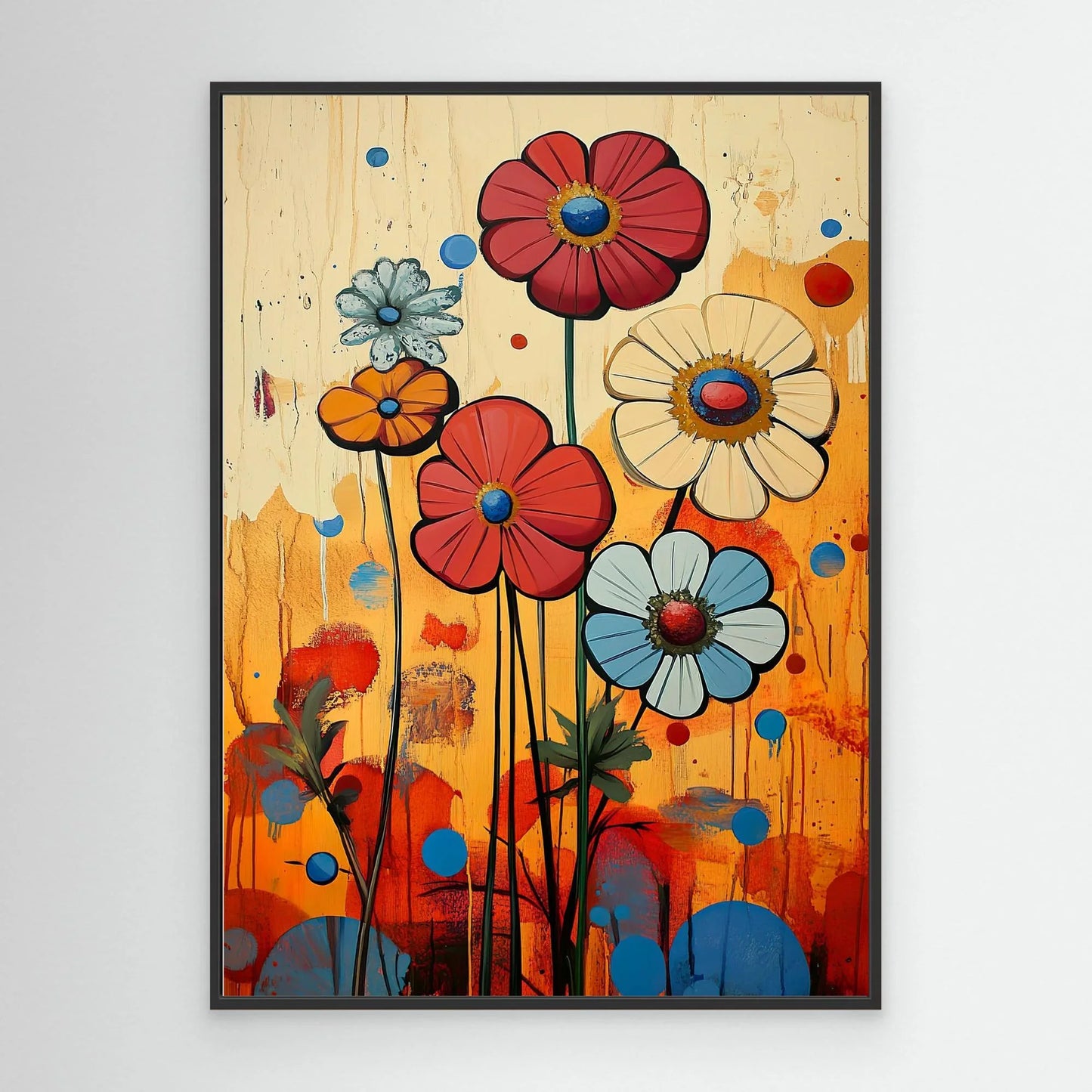 Burning Passion Canvas Print Robussi