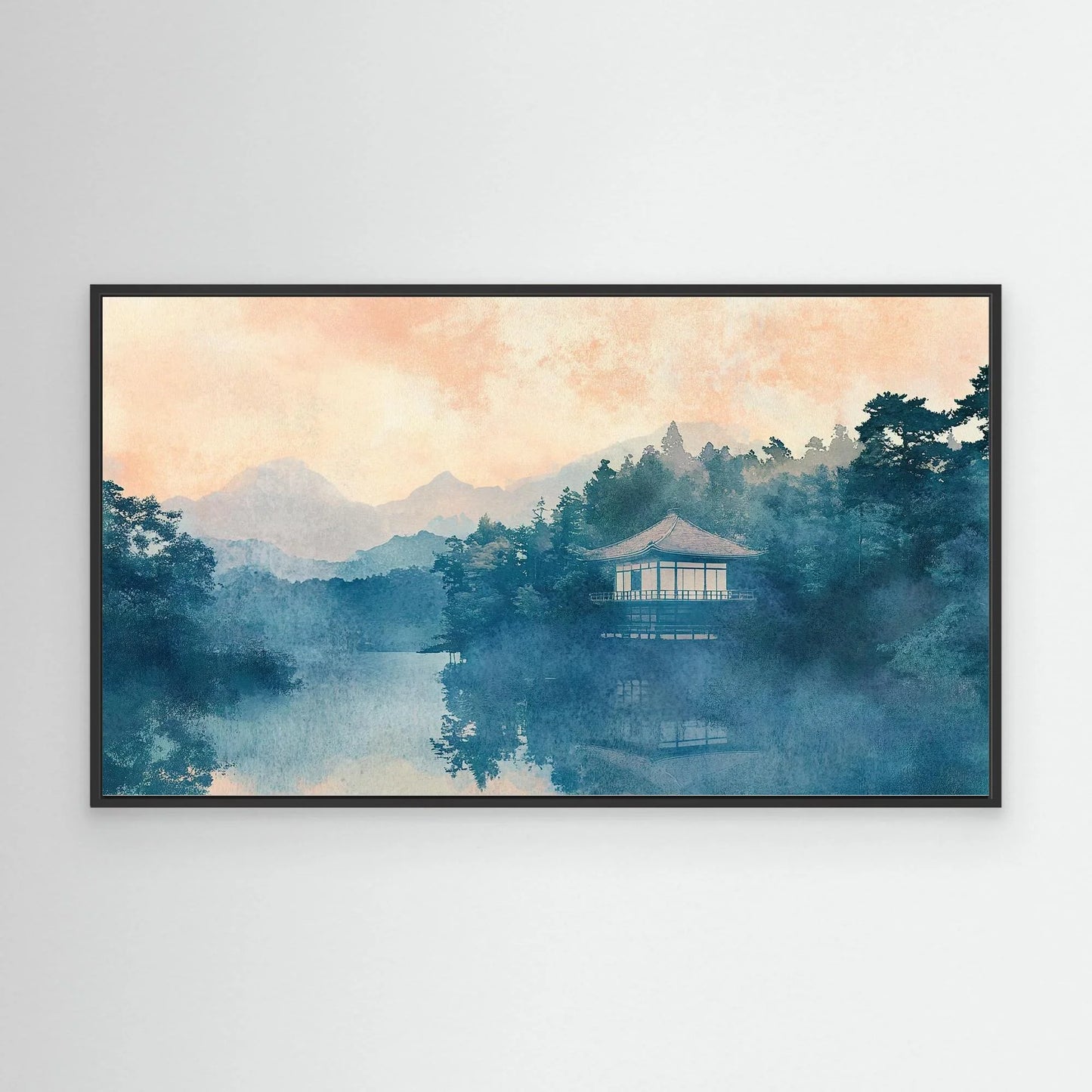 Cabin in the Woods Canvas Print Robussi