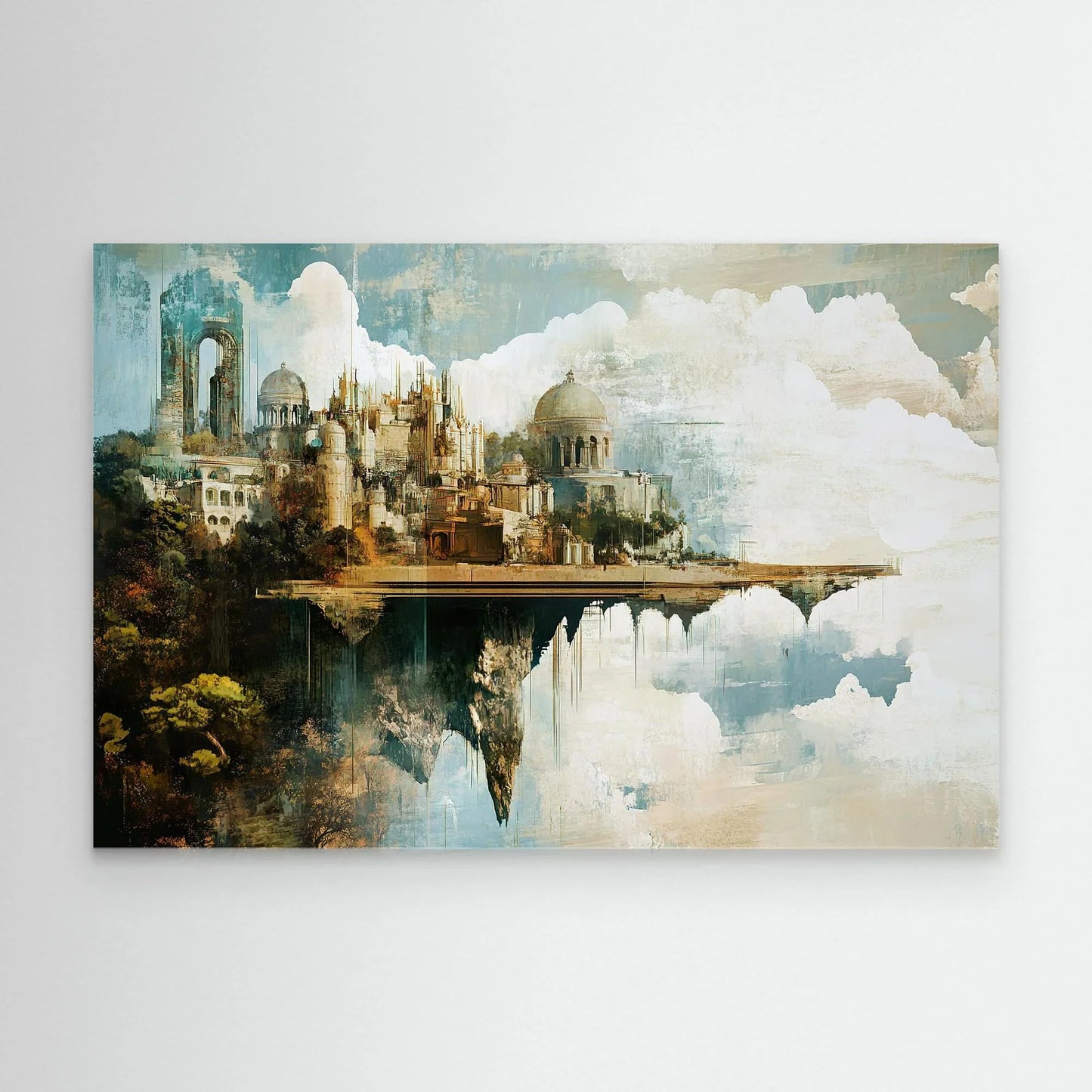 City of the Skies Canvas Print Robussi