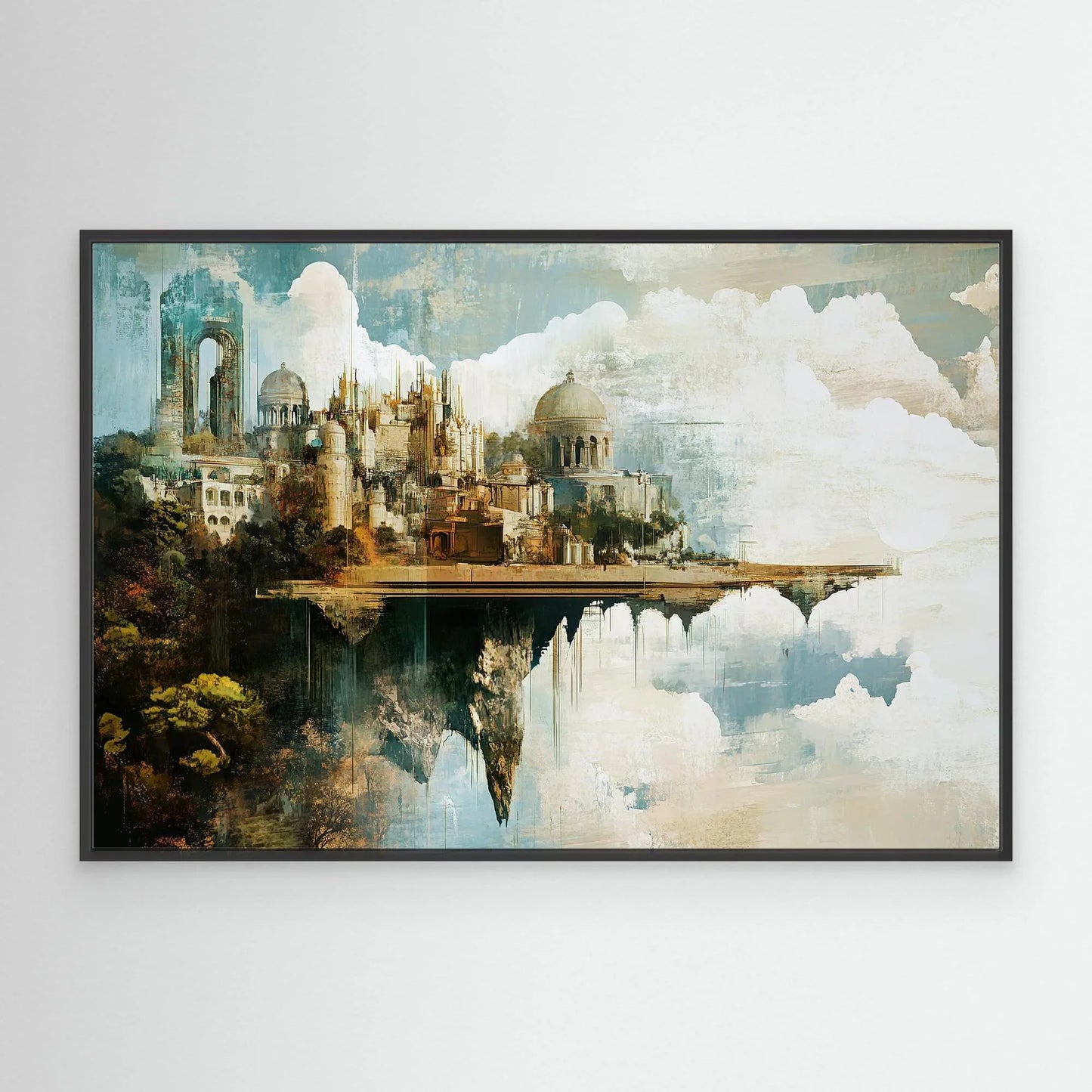 City of the Skies Canvas Print Robussi