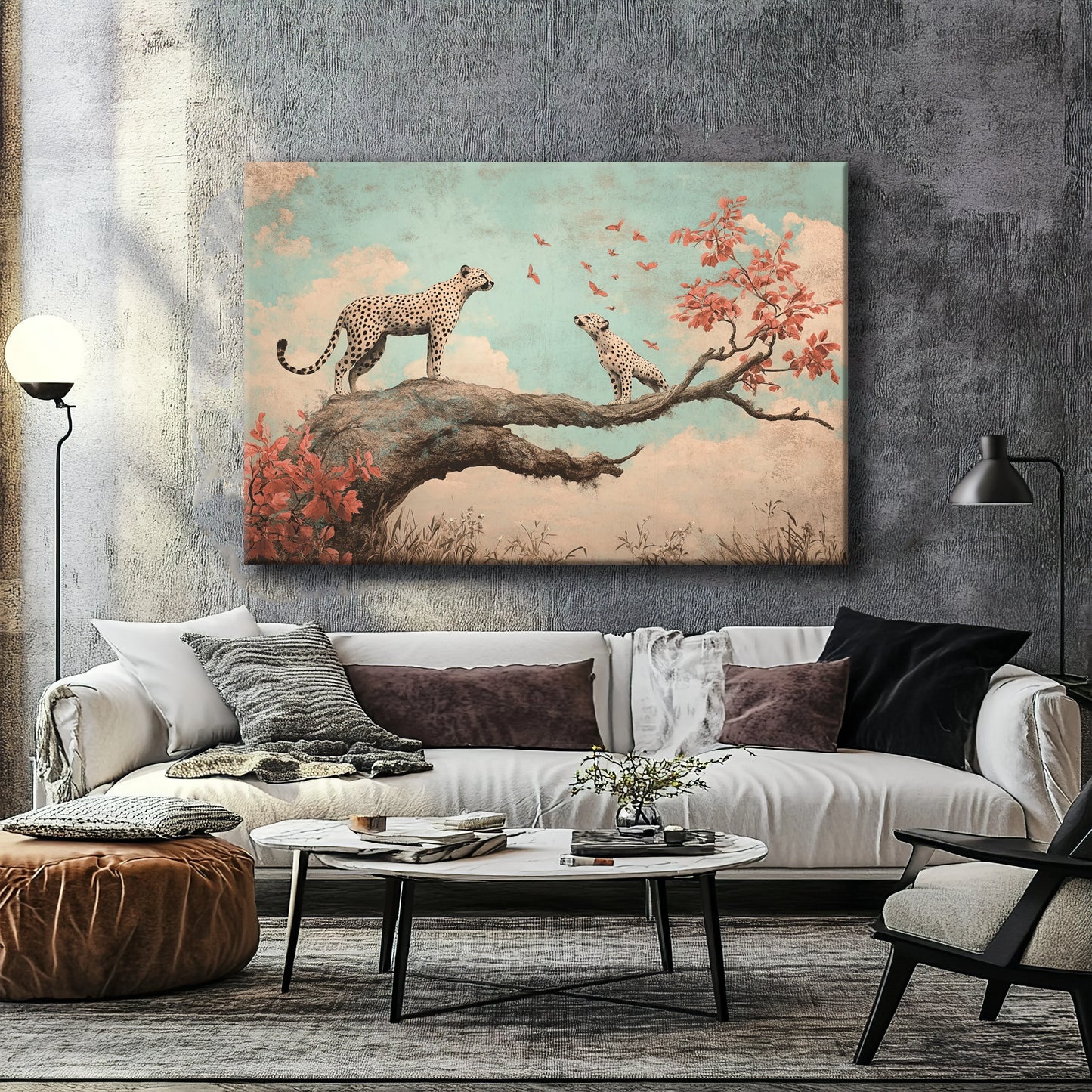Curious Child Canvas Print Robussi