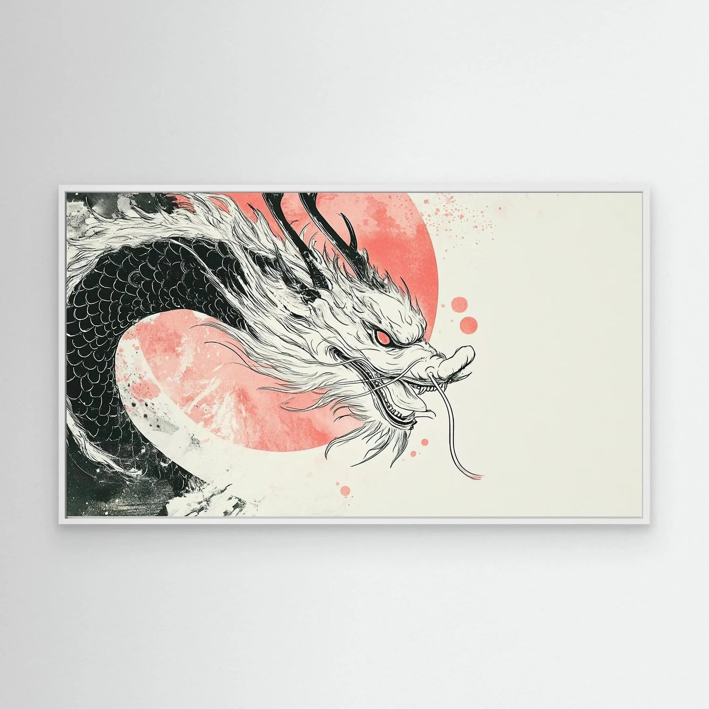 Dragon of the Sun Canvas Print Robussi