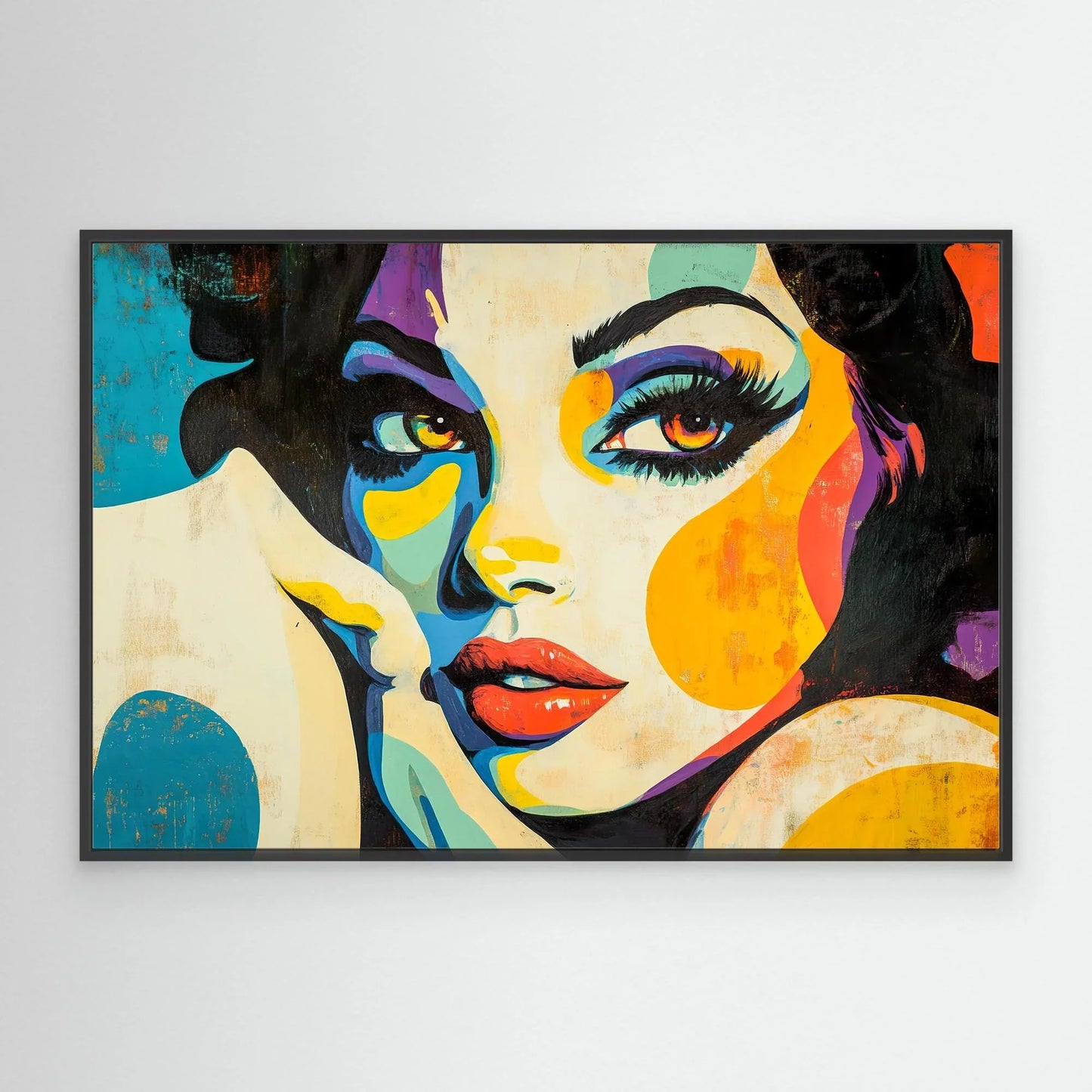 Eyes of Beauty Canvas Print Robussi