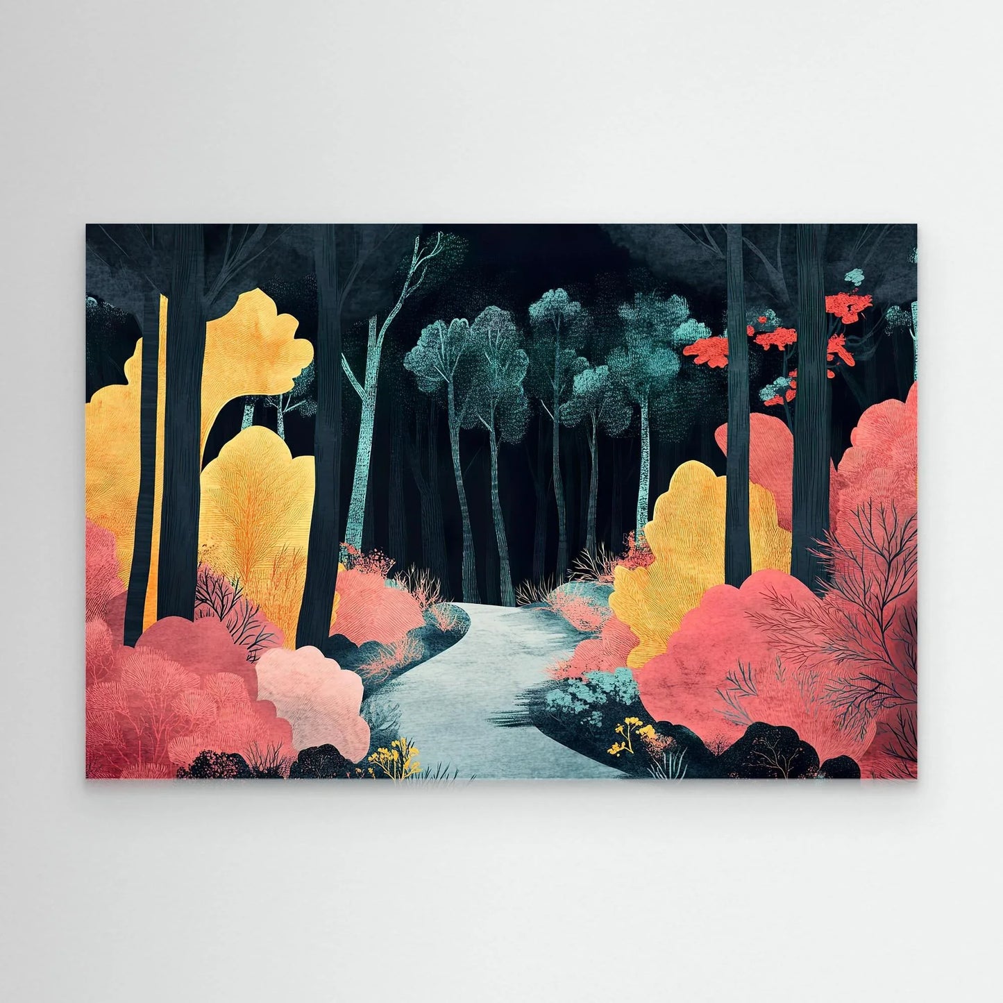 Fallen Forest Canvas Print Robussi