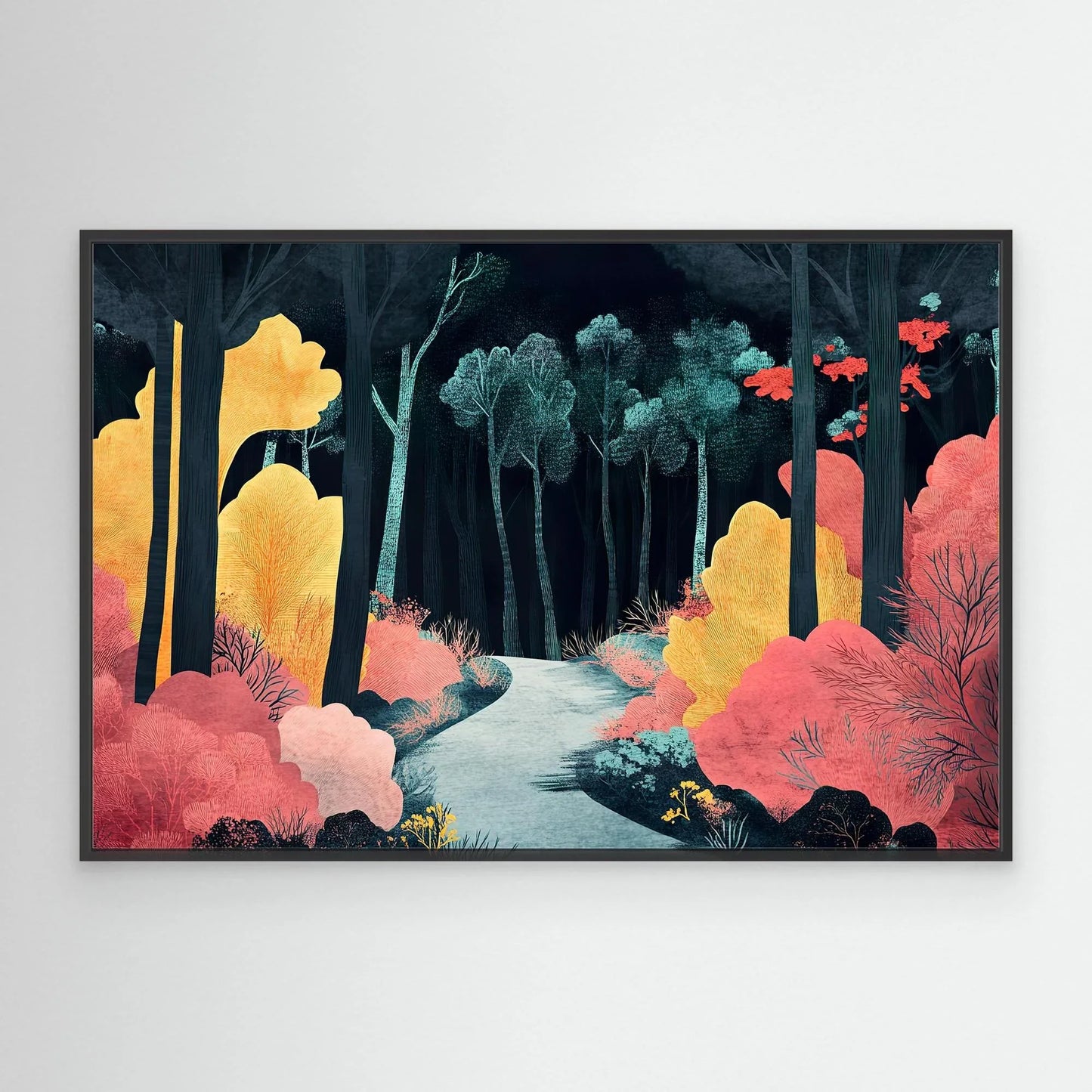 Fallen Forest Canvas Print Robussi