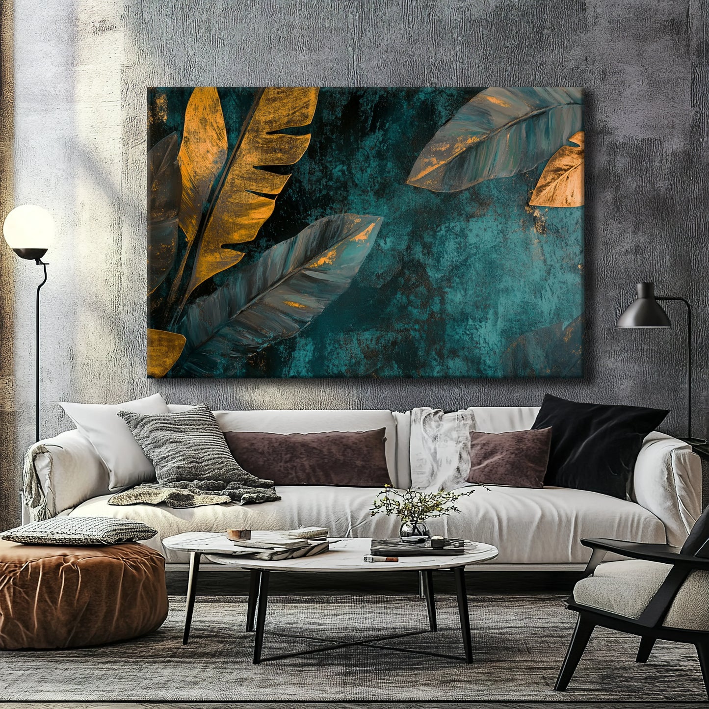 Fallen Jungle Canvas Print Robussi