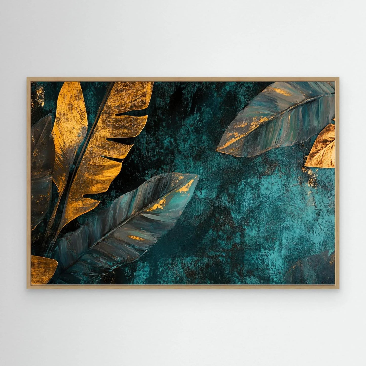 Fallen Jungle Canvas Print Robussi