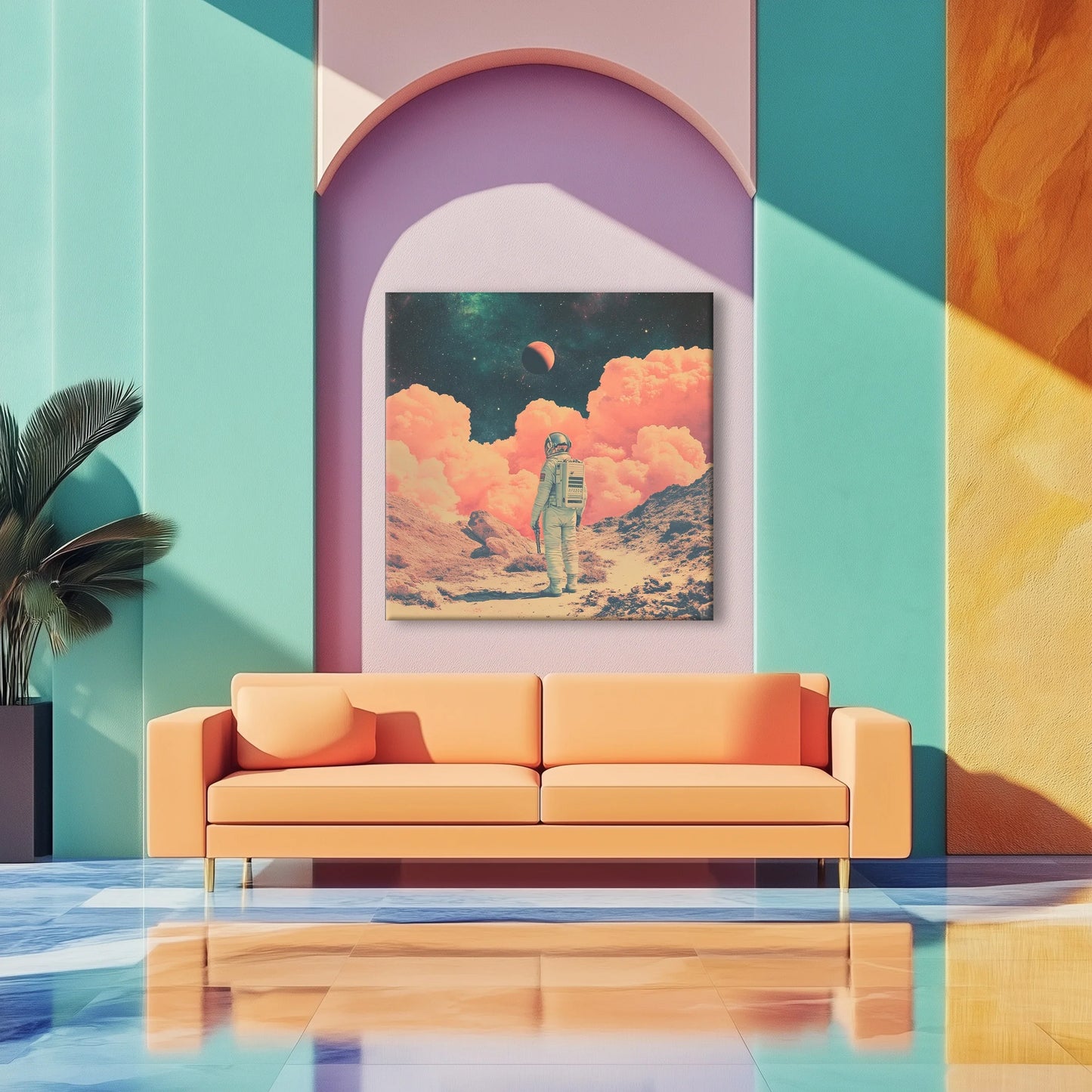 Far From Home Canvas Print Robussi