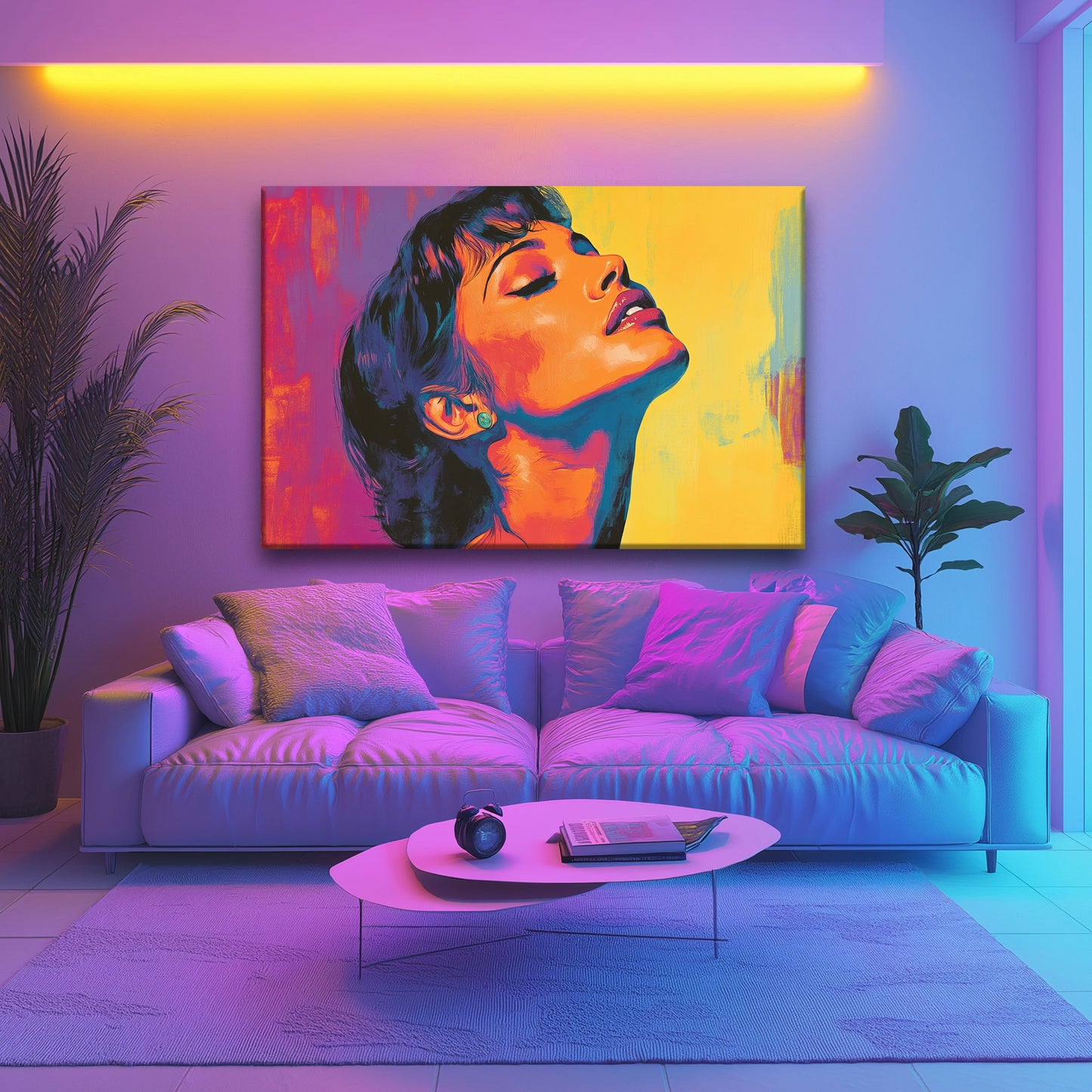 Feeling Whole Canvas Print Robussi