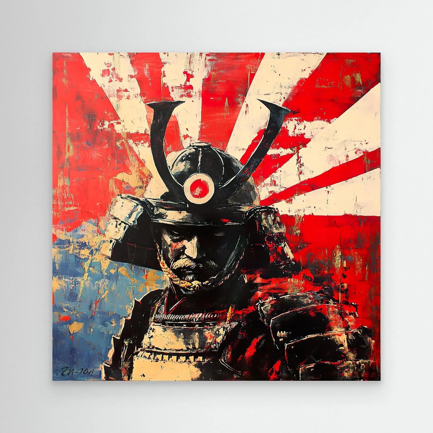 Fighter of the Homeland Canvas Print Robussi