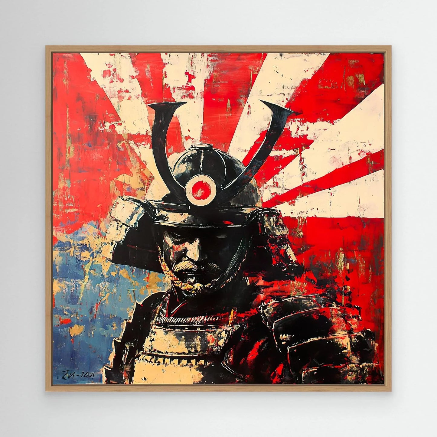 Fighter of the Homeland Canvas Print Robussi