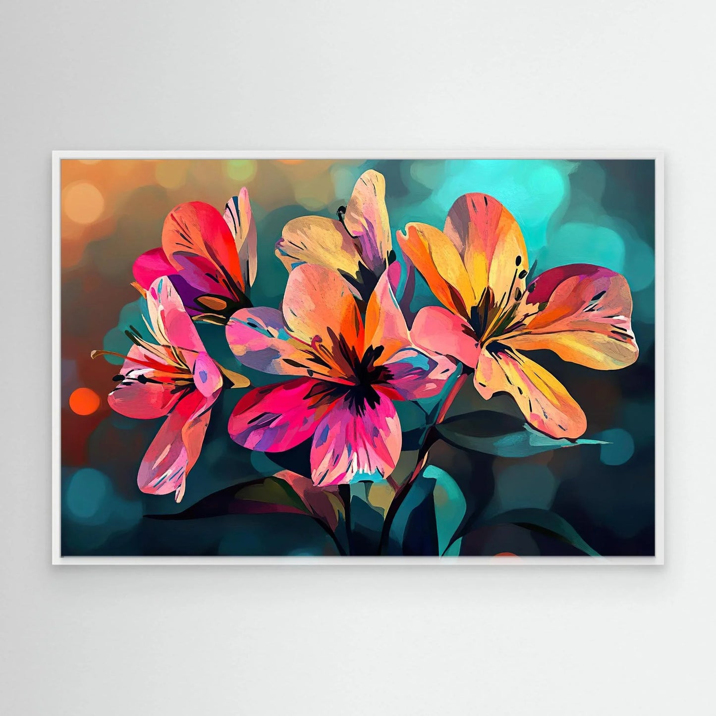 Flowers in the Sky Canvas Print Robussi