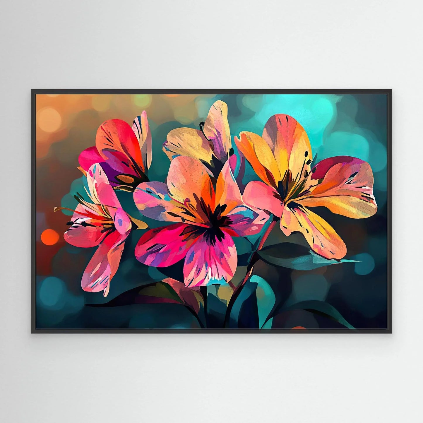 Flowers in the Sky Canvas Print Robussi
