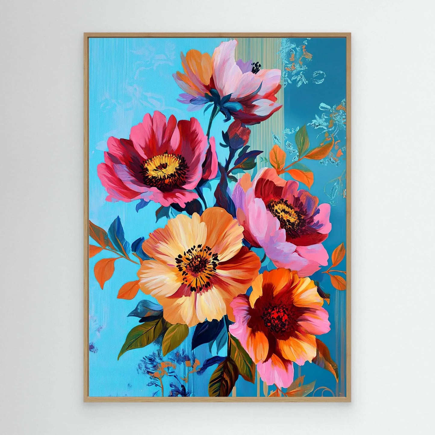 Flowers of the Sea Canvas Print Robussi