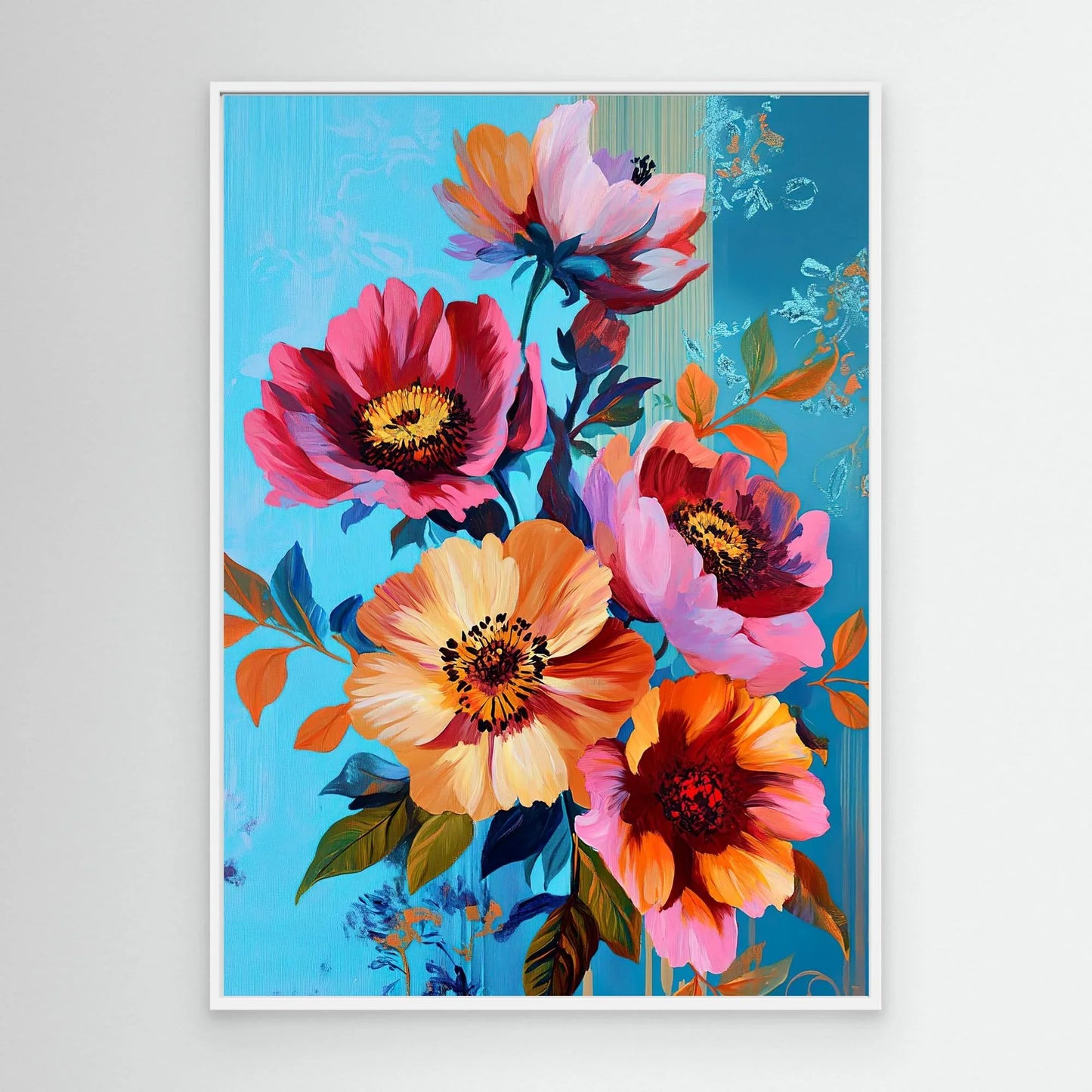 Flowers of the Sea Canvas Print Robussi
