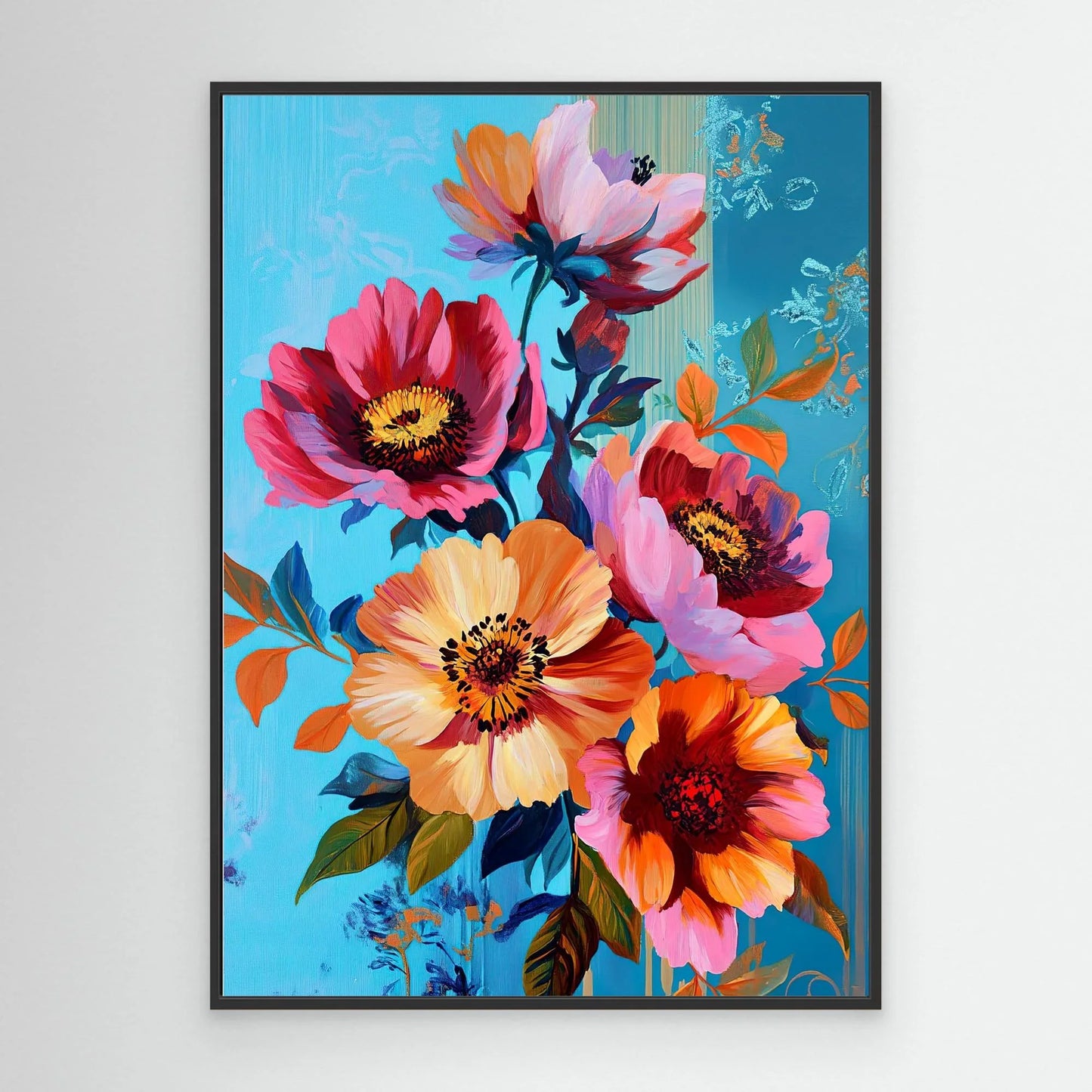 Flowers of the Sea Canvas Print Robussi