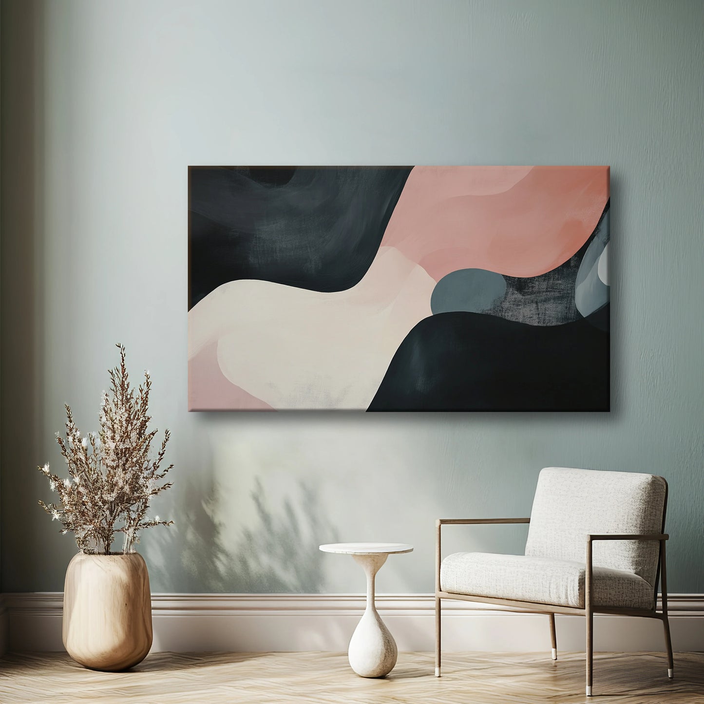 Flowing absence Canvas Print Robussi
