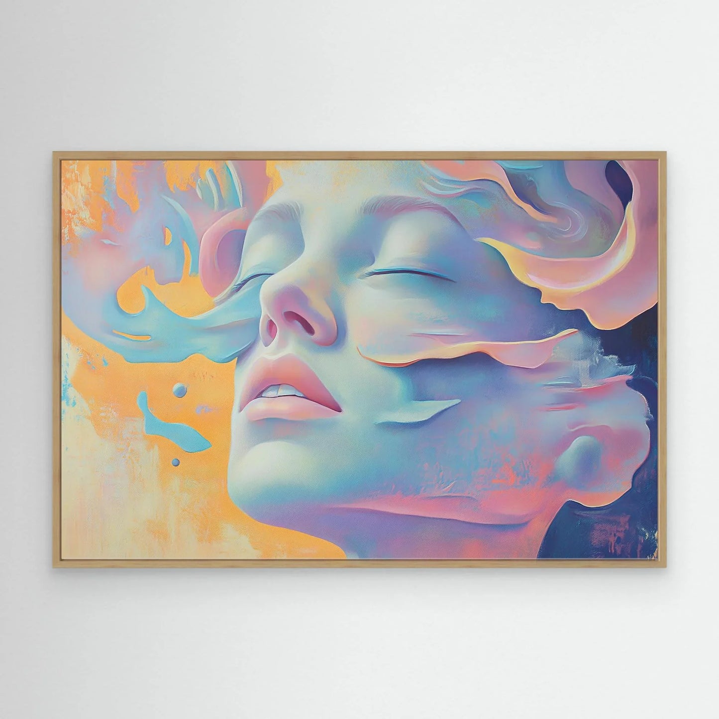 Flowing Canvas Print Robussi