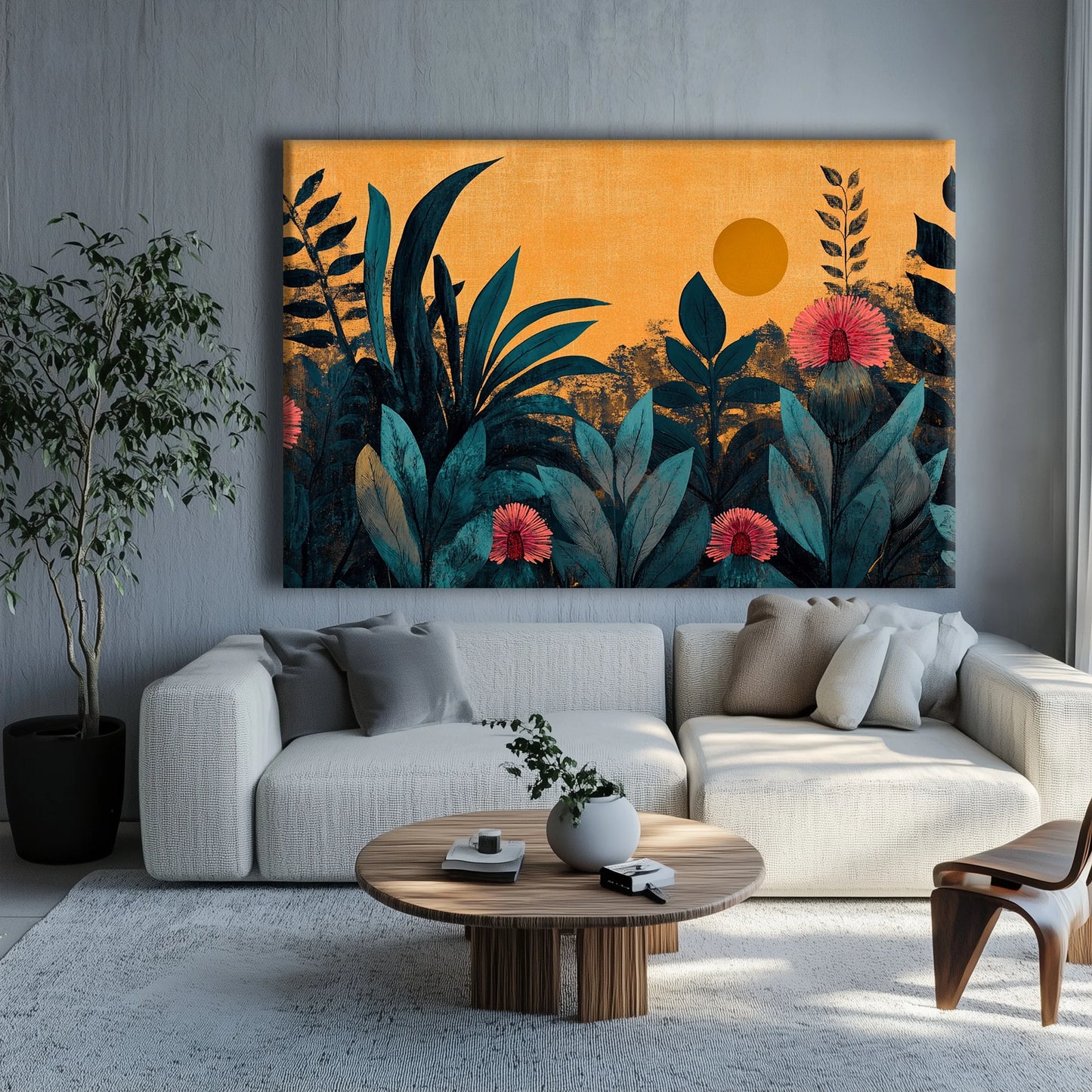 Fruits of the Garden Canvas Print Robussi