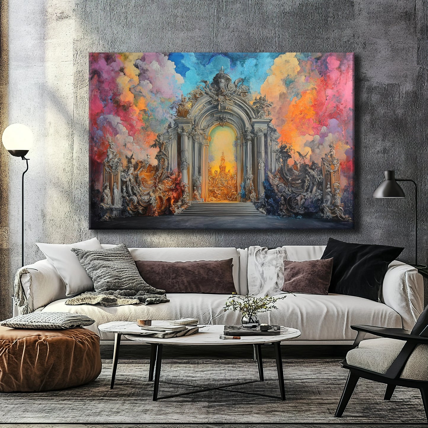 Gate of Heaven Canvas Print Robussi