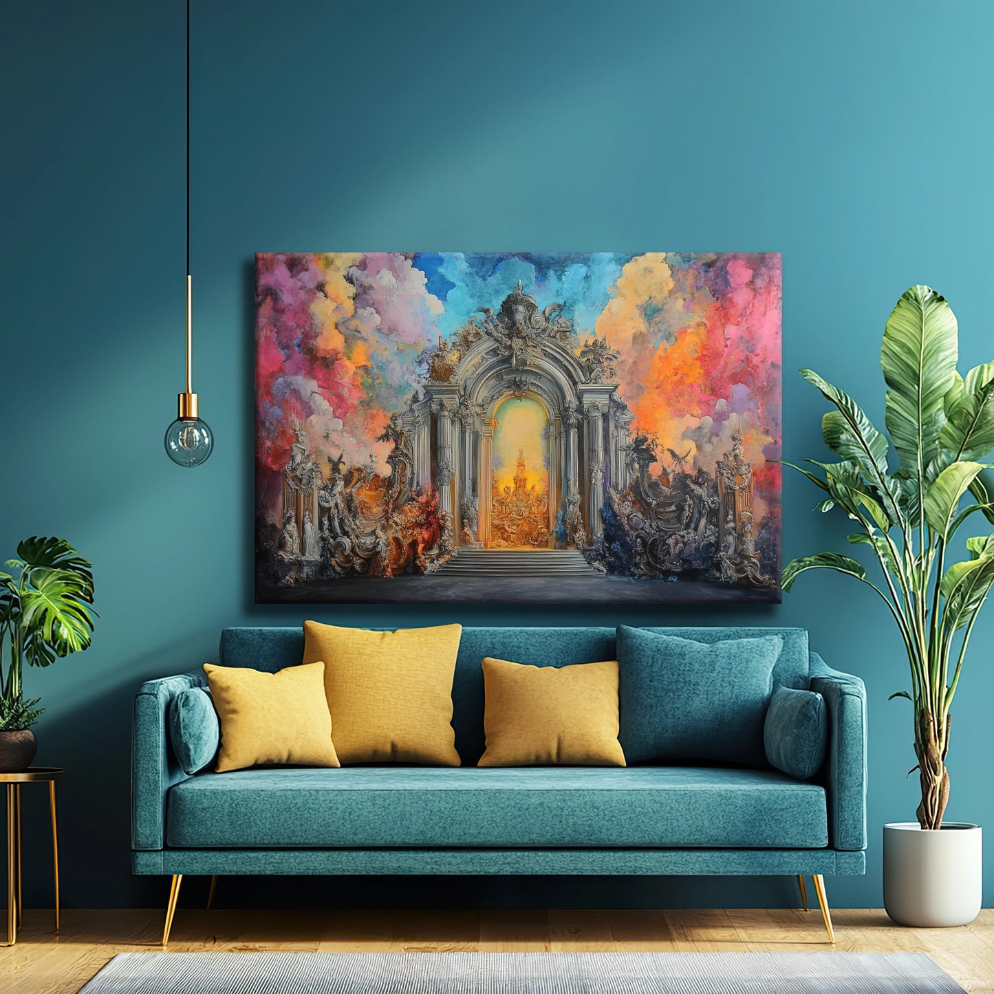 Gate of Heaven Canvas Print Robussi