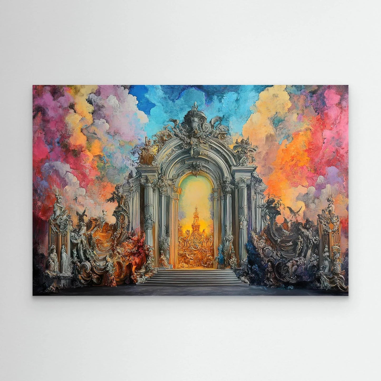 Gate of Heaven Canvas Print Robussi