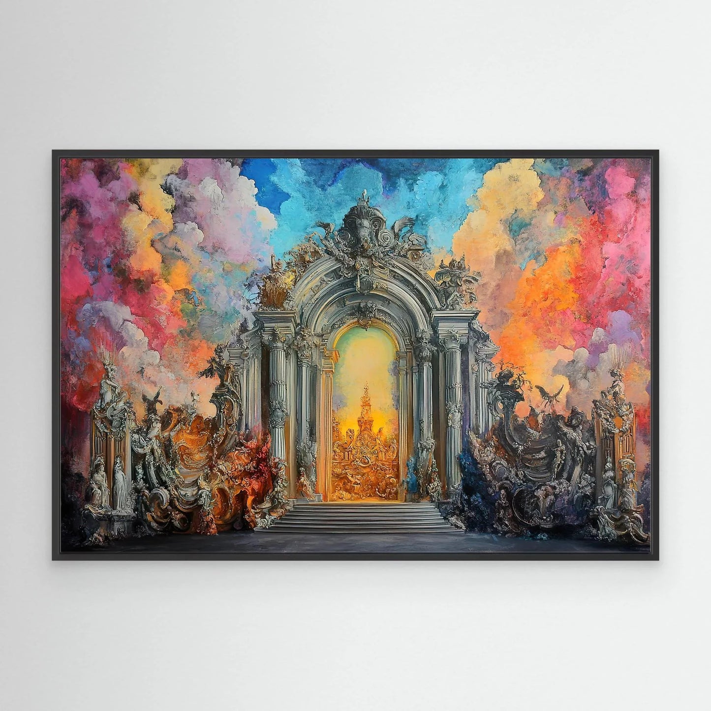 Gate of Heaven Canvas Print Robussi