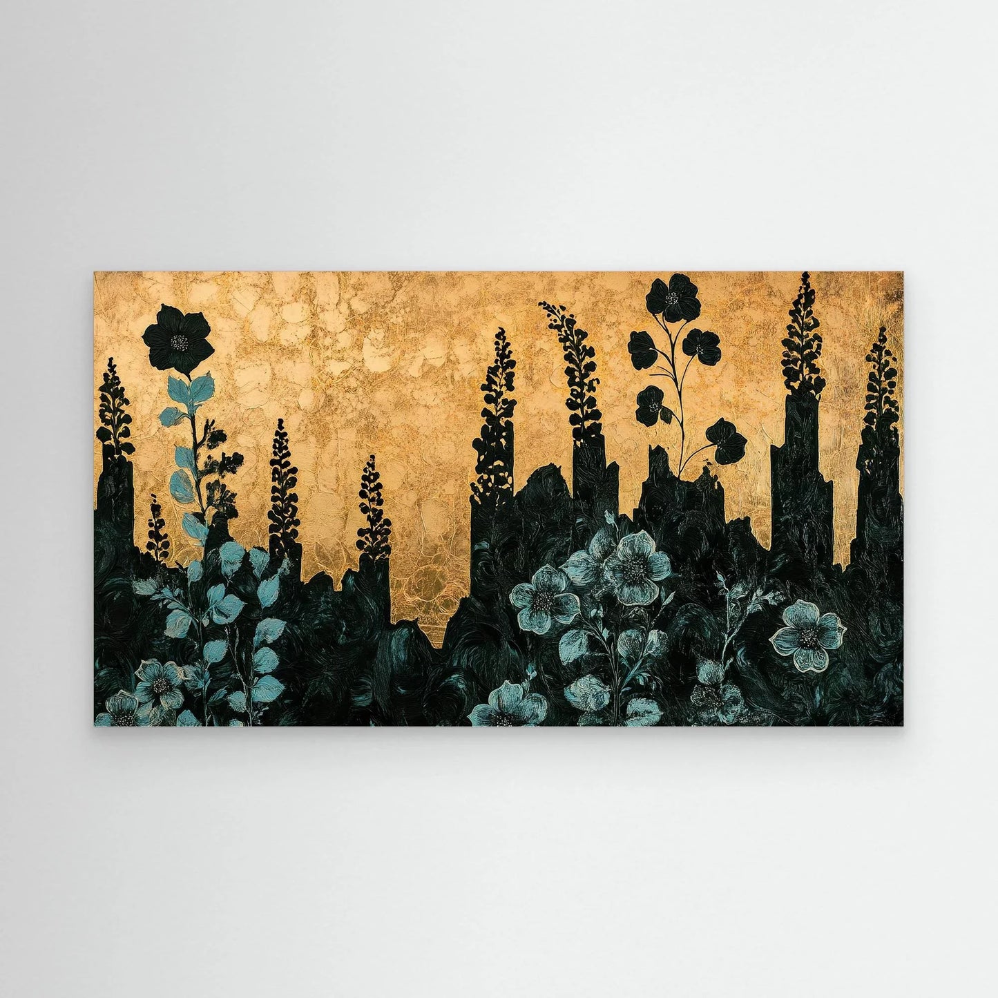 Golden Garden Canvas Print Robussi